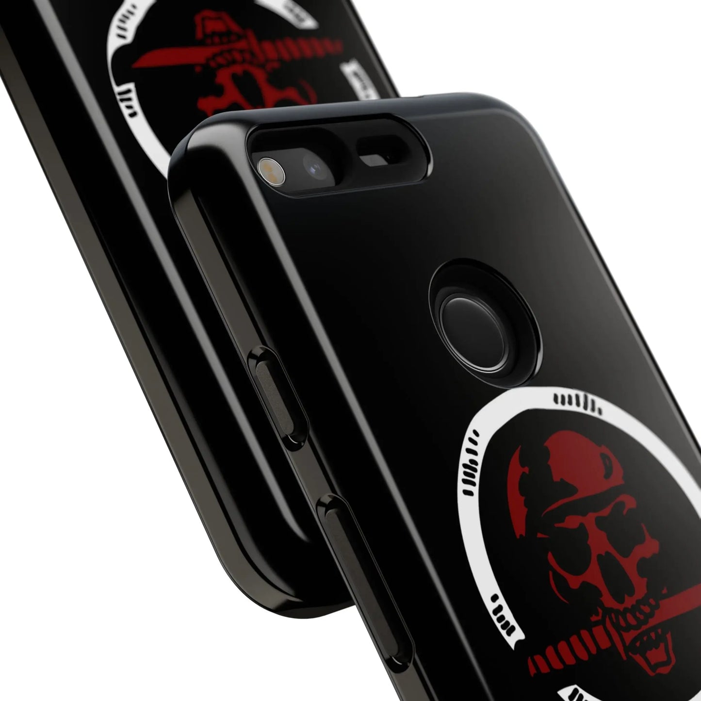 Phone Case - Skull and Sword Edgy Smartphone Cover for Men Printify