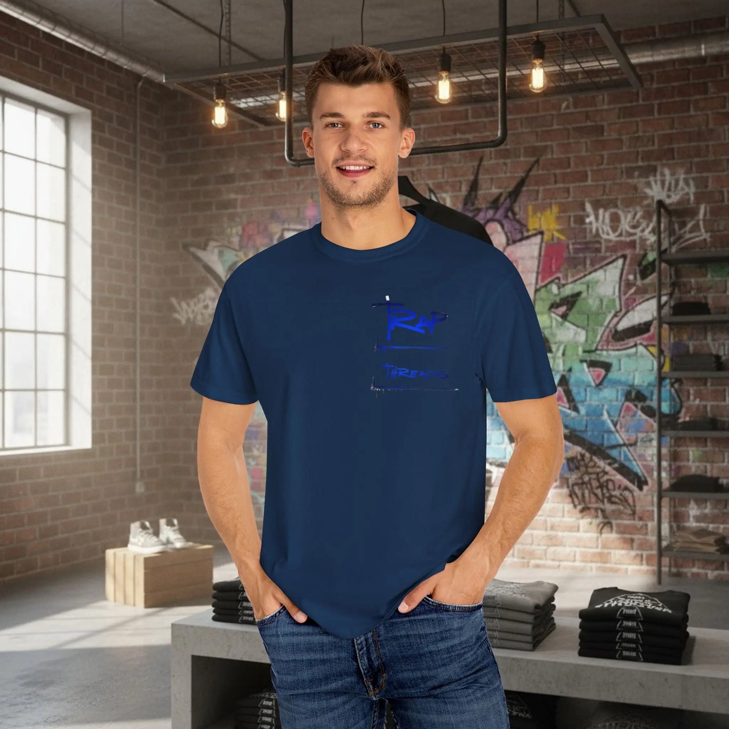 Trap Threads T-Shirt - Streetwear Hip-Hop Graphic Tee Printify