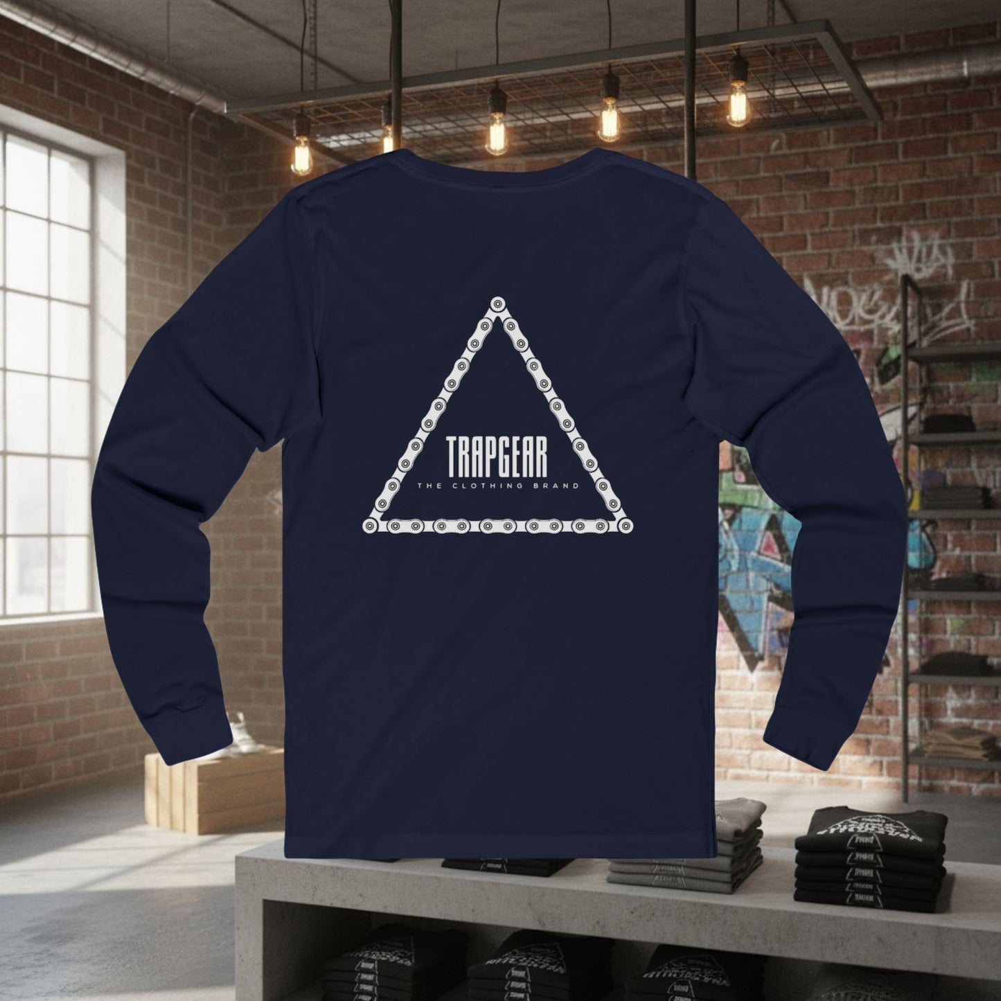 Crown TrapGear Logo Long Sleeve Tee