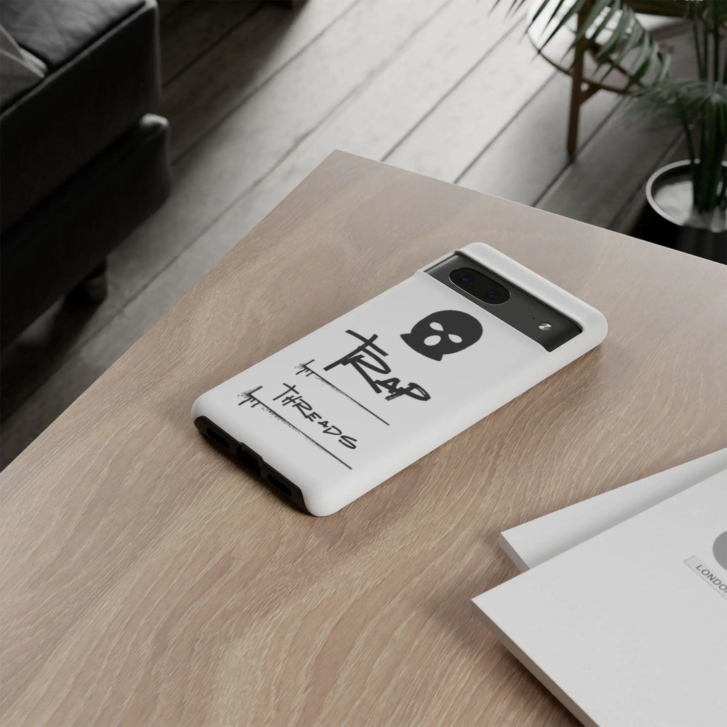 Phone Case - 'Trap Threads' Skully Logo Protective Cover Trap Threads clothing