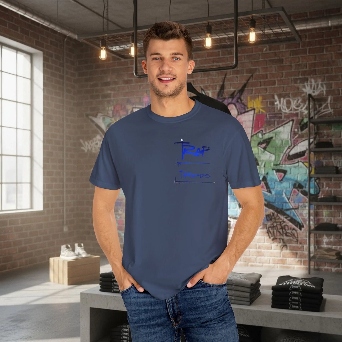 Trap Threads T-Shirt - Streetwear Hip-Hop Graphic Tee Printify