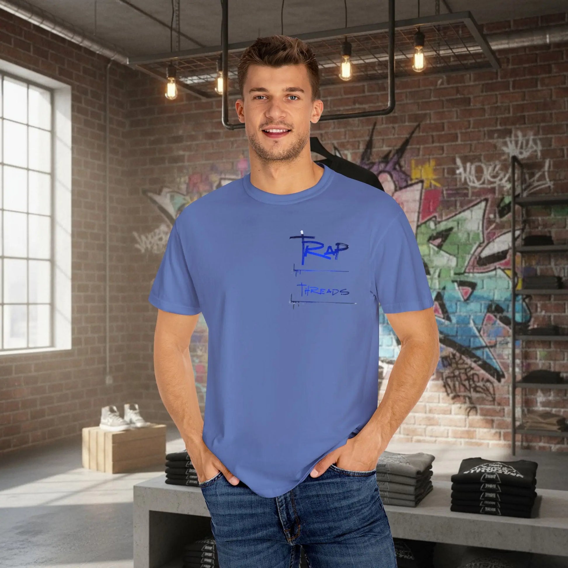 Trap Threads T-Shirt - Streetwear Hip-Hop Graphic Tee Printify