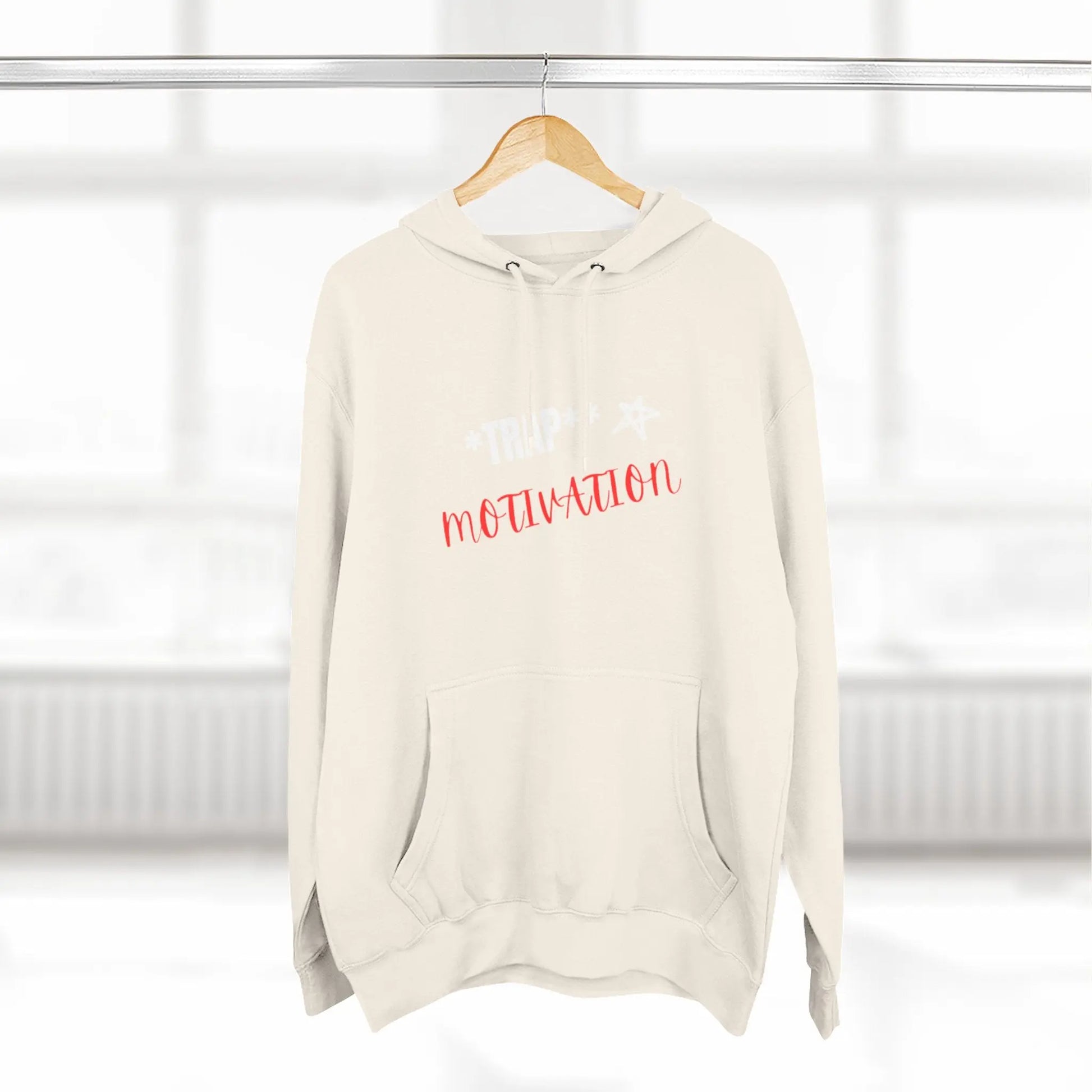 Trap Motivation Fleece Hoodie Printify