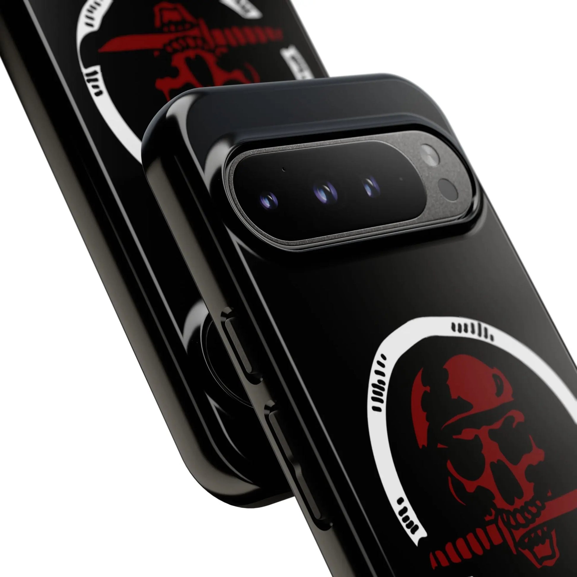 Phone Case - Skull and Sword Edgy Smartphone Cover for Men Printify