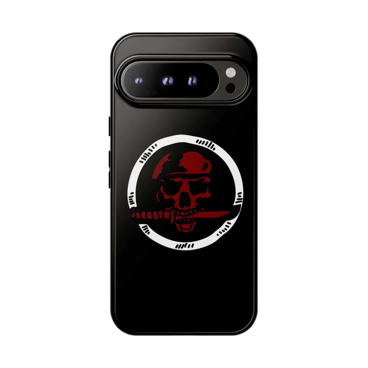 Phone Case - Skull and Sword Edgy Smartphone Cover for Men Printify
