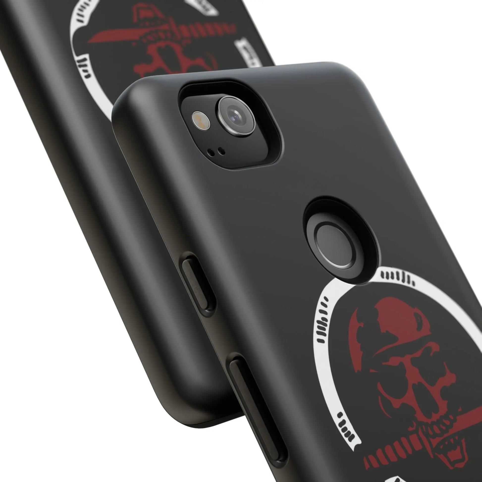 Phone Case - Skull and Sword Edgy Smartphone Cover for Men Printify