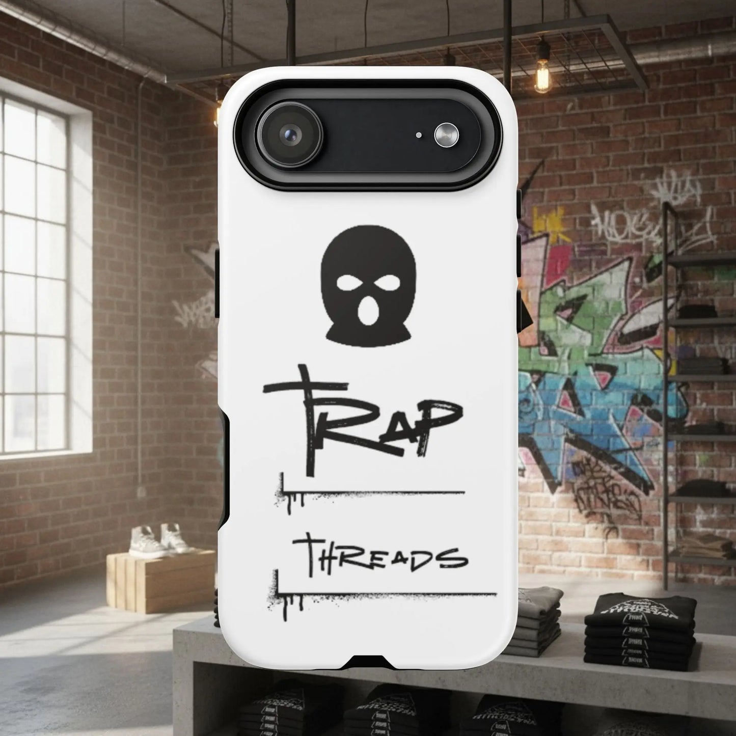 Phone Case - 'Trap Threads' Skully Logo Protective Cover Trap Threads clothing