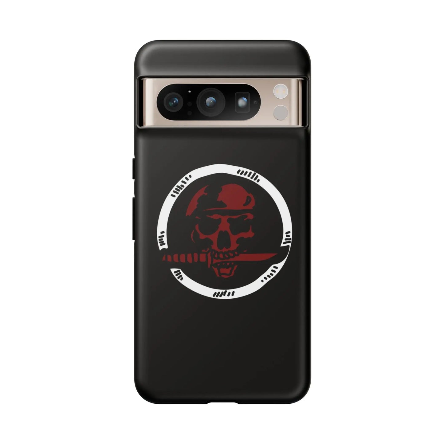 Phone Case - Skull and Sword Edgy Smartphone Cover for Men Printify