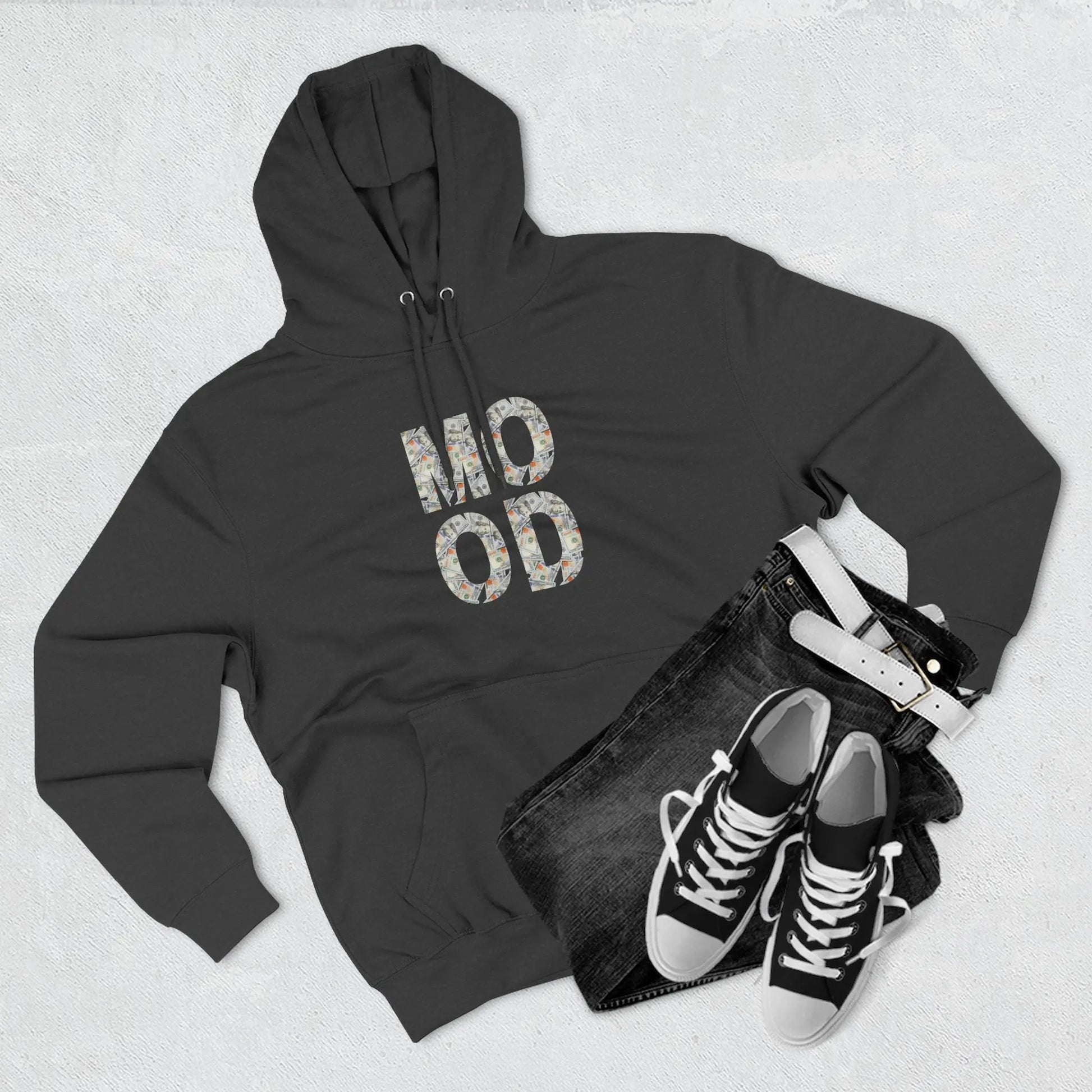 Mood Fleece Hoodie Printify