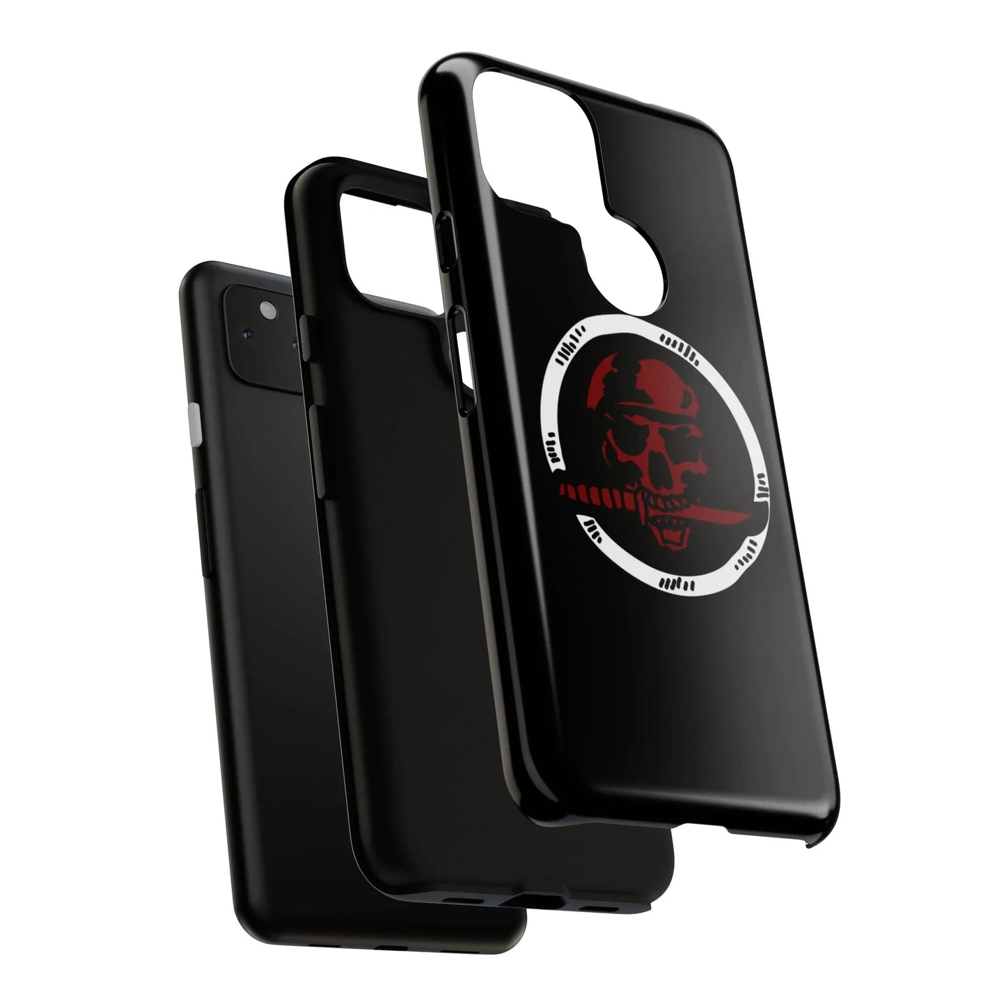 Phone Case - Skull and Sword Edgy Smartphone Cover for Men Printify