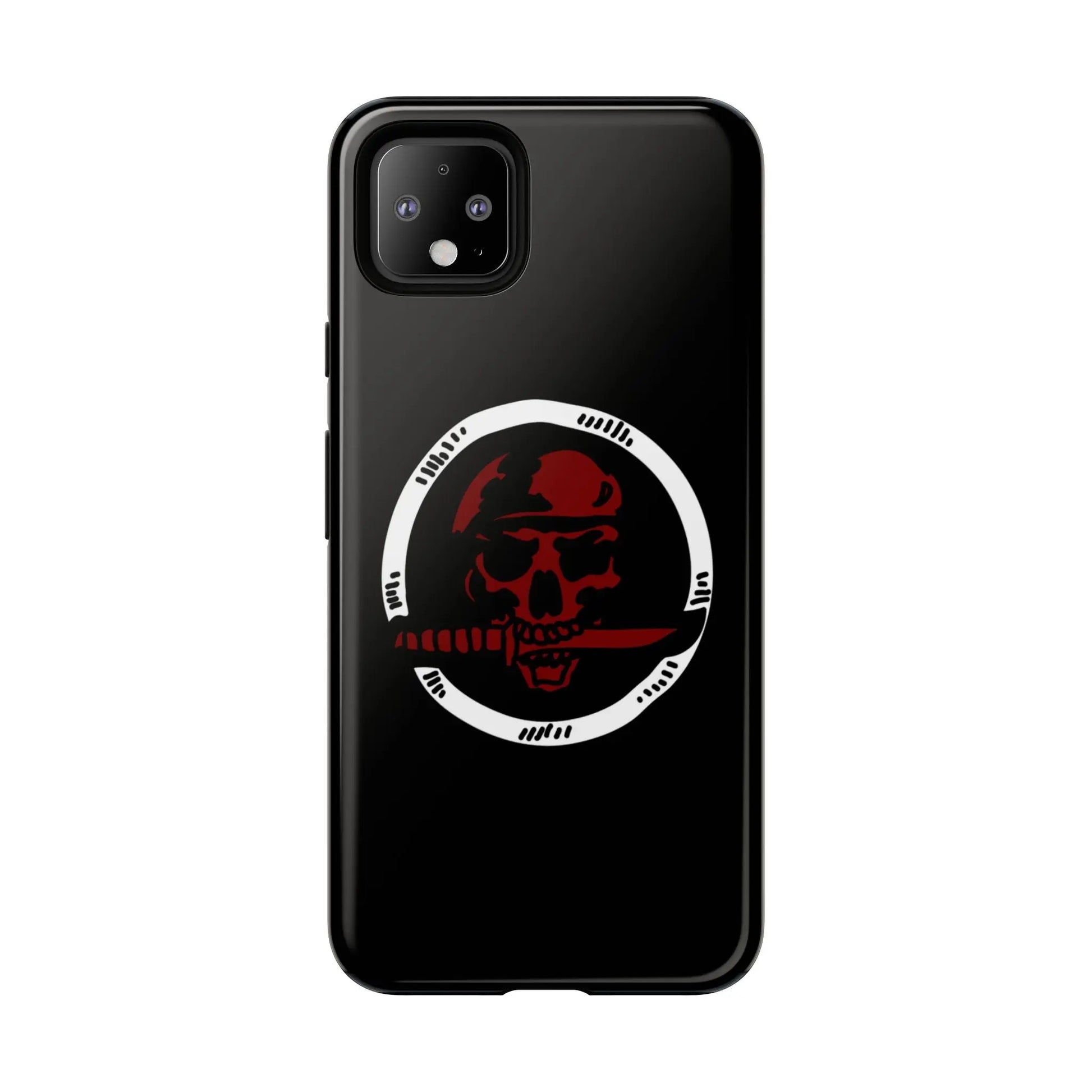 Phone Case - Skull and Sword Edgy Smartphone Cover for Men Printify