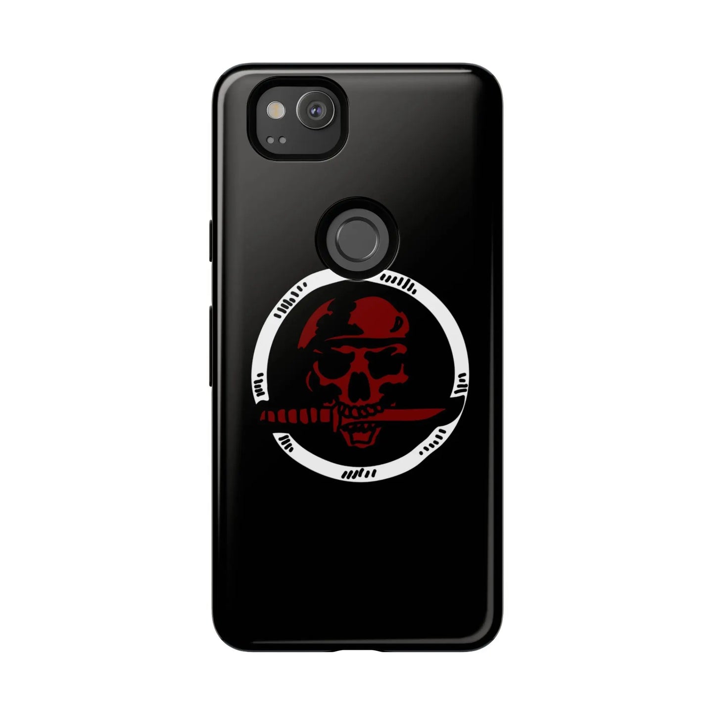 Phone Case - Skull and Sword Edgy Smartphone Cover for Men Printify