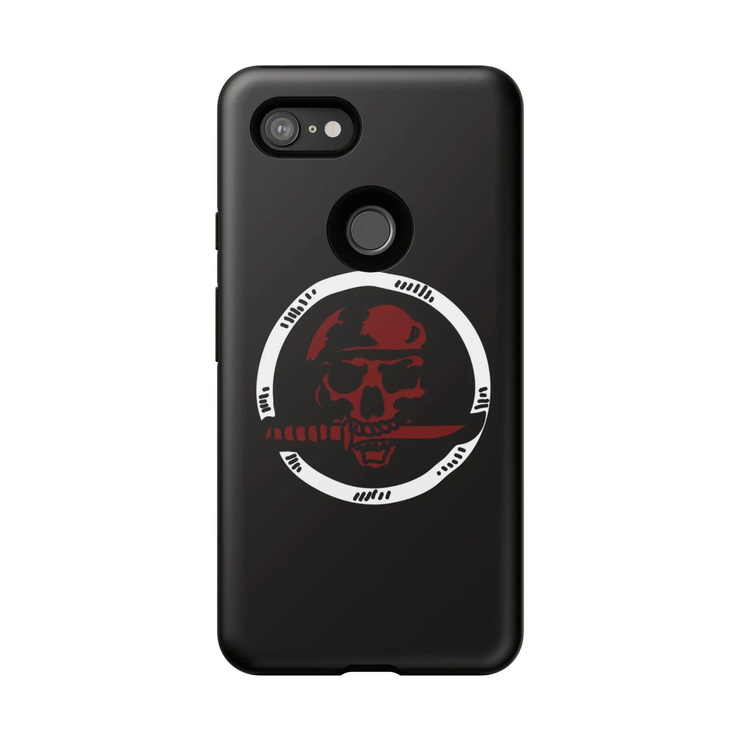Phone Case - Skull and Sword Edgy Smartphone Cover for Men Printify