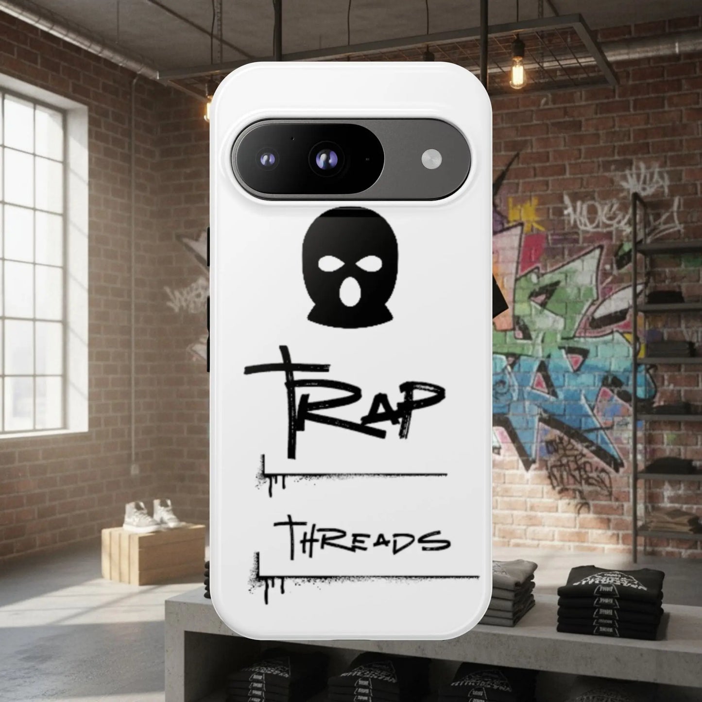 Phone Case - 'Trap Threads' Skully Logo Protective Cover Trap Threads clothing