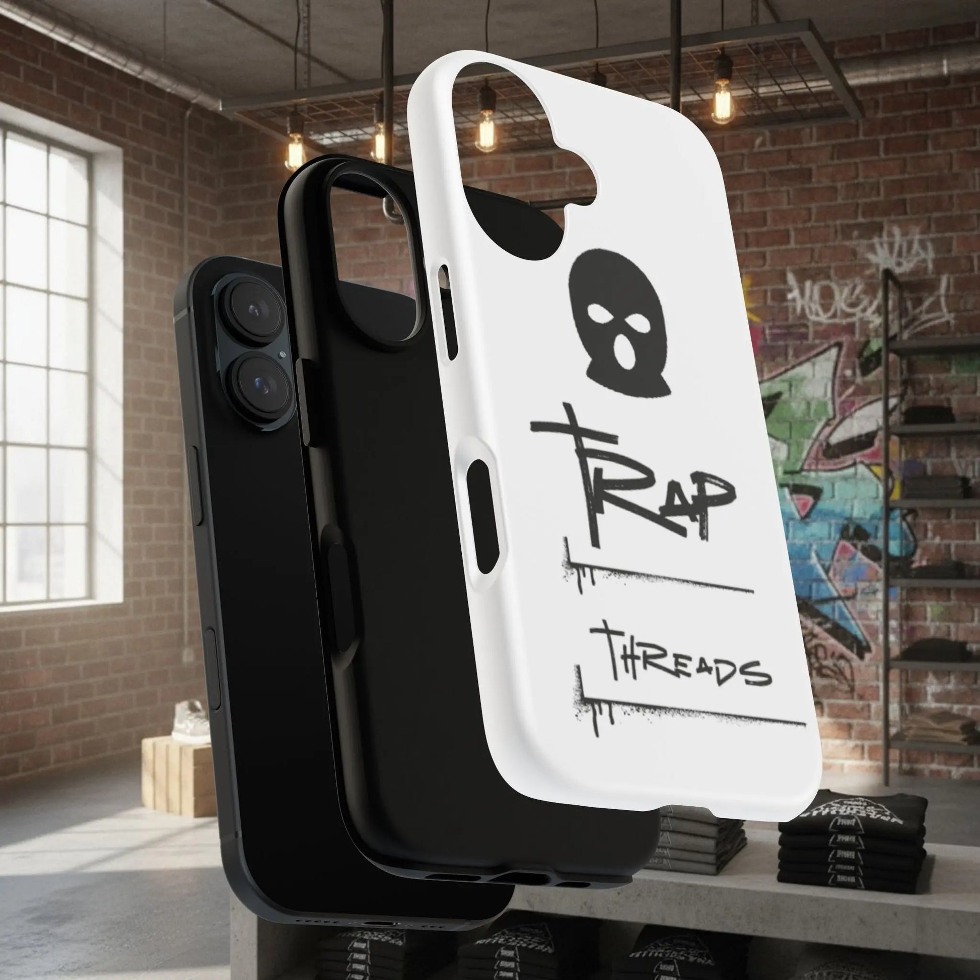 Phone Case - 'Trap Threads' Skully Logo Protective Cover Trap Threads clothing