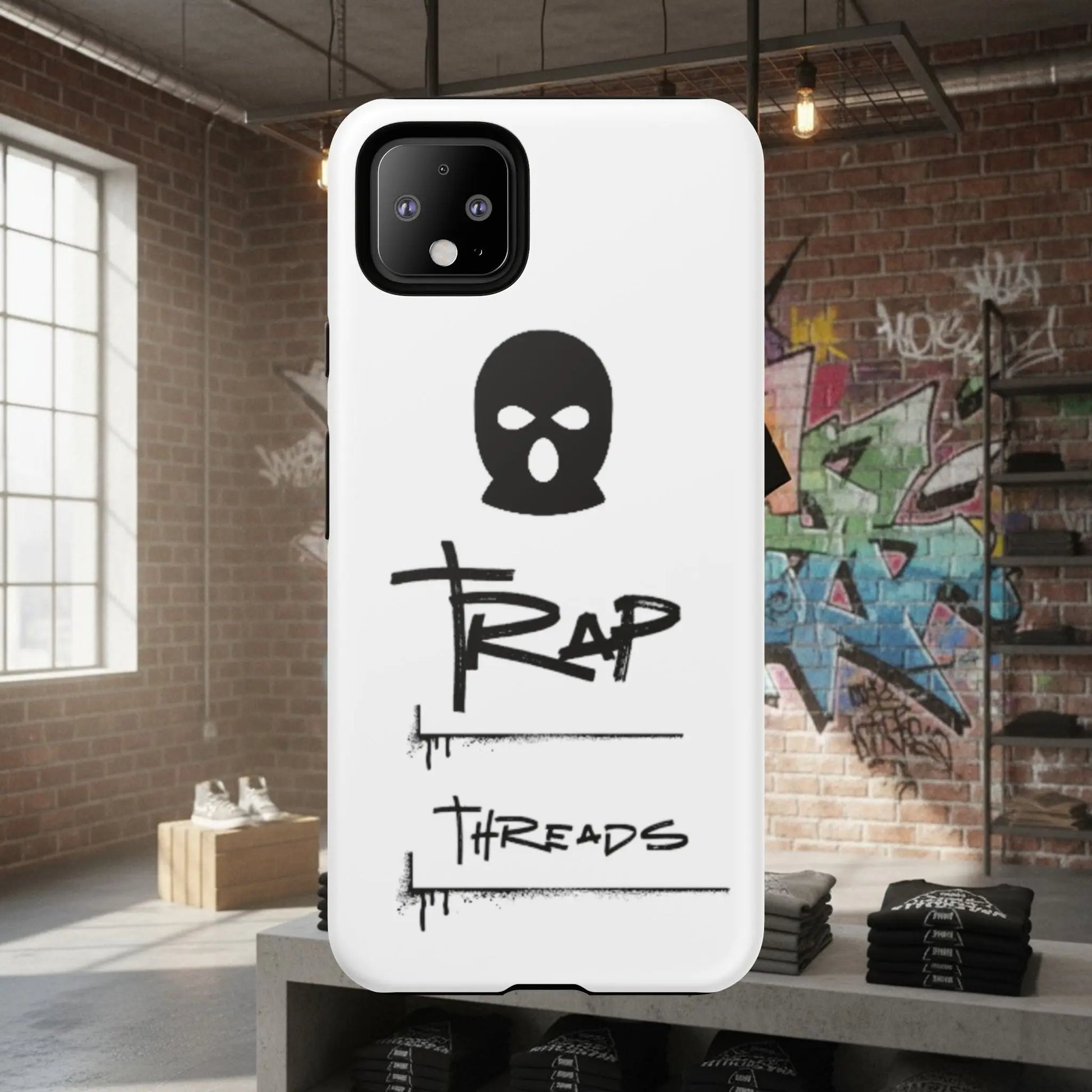 Phone Case - 'Trap Threads' Skully Logo Protective Cover Trap Threads clothing