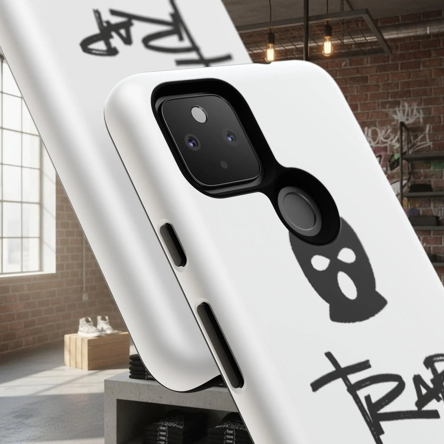 Phone Case - 'Trap Threads' Skully Logo Protective Cover Trap Threads clothing