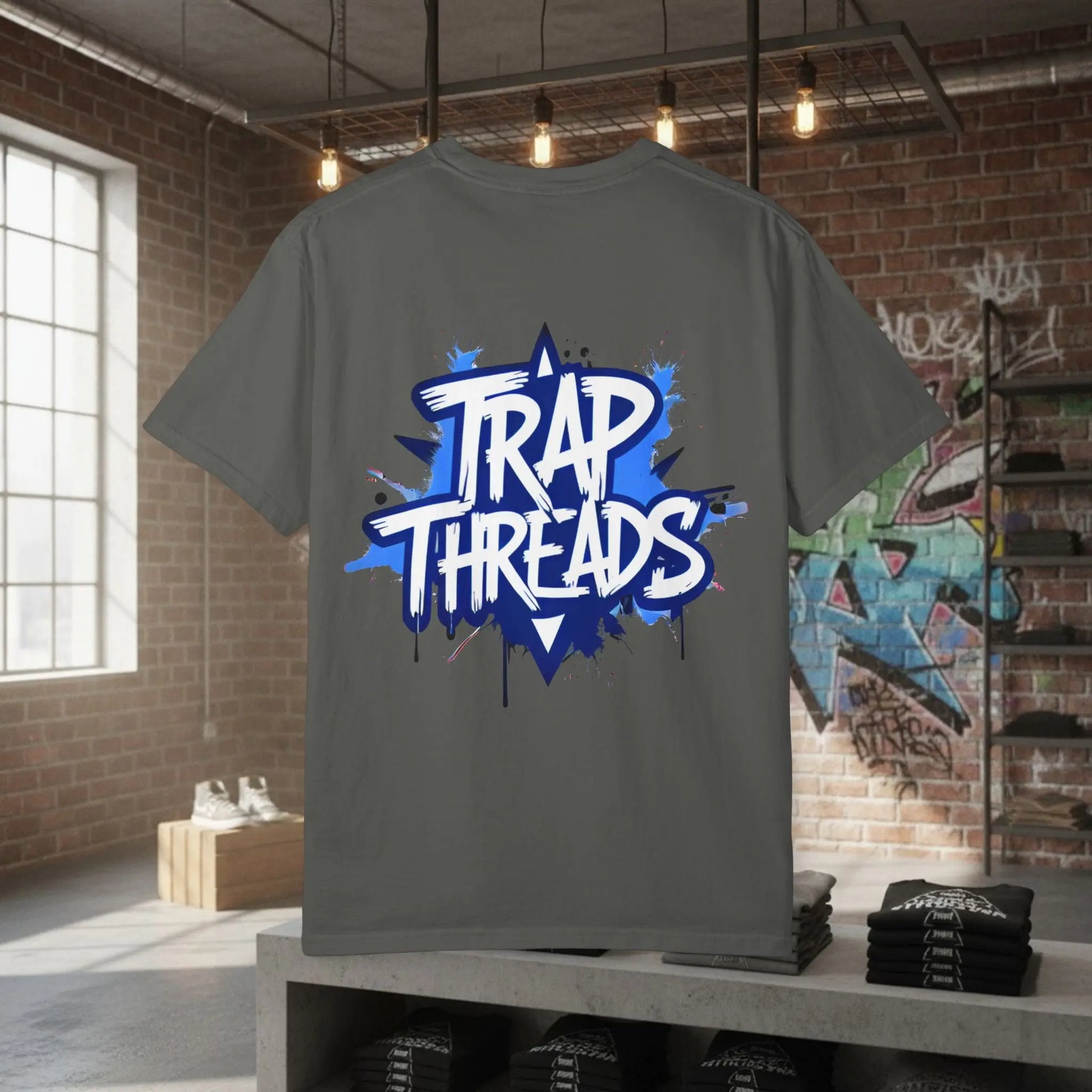 Trap Threads T-Shirt - Streetwear Hip-Hop Graphic Tee Printify