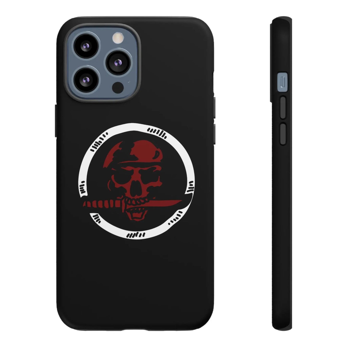Phone Case - Skull and Sword Edgy Smartphone Cover for Men Printify
