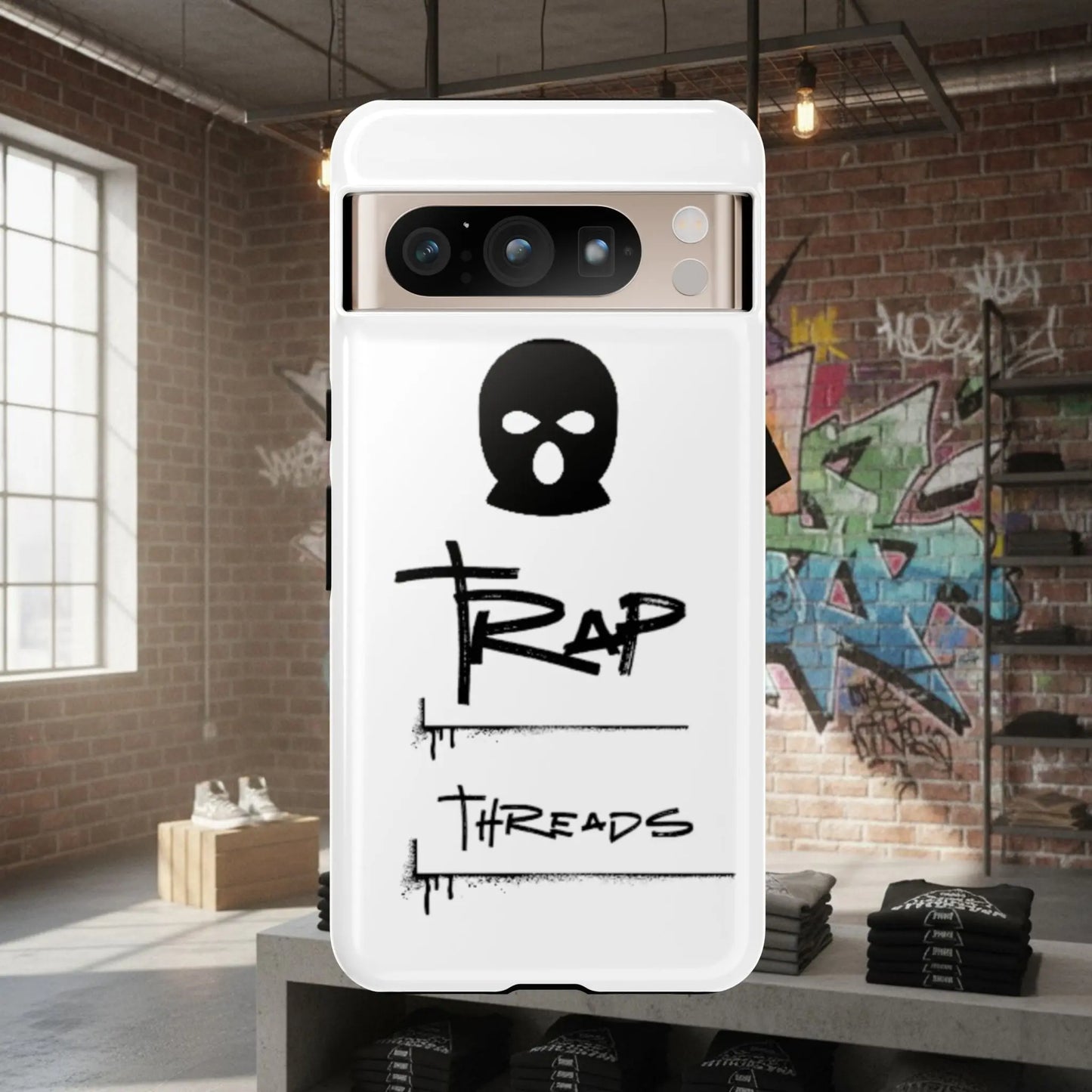 Phone Case - 'Trap Threads' Skully Logo Protective Cover Trap Threads clothing