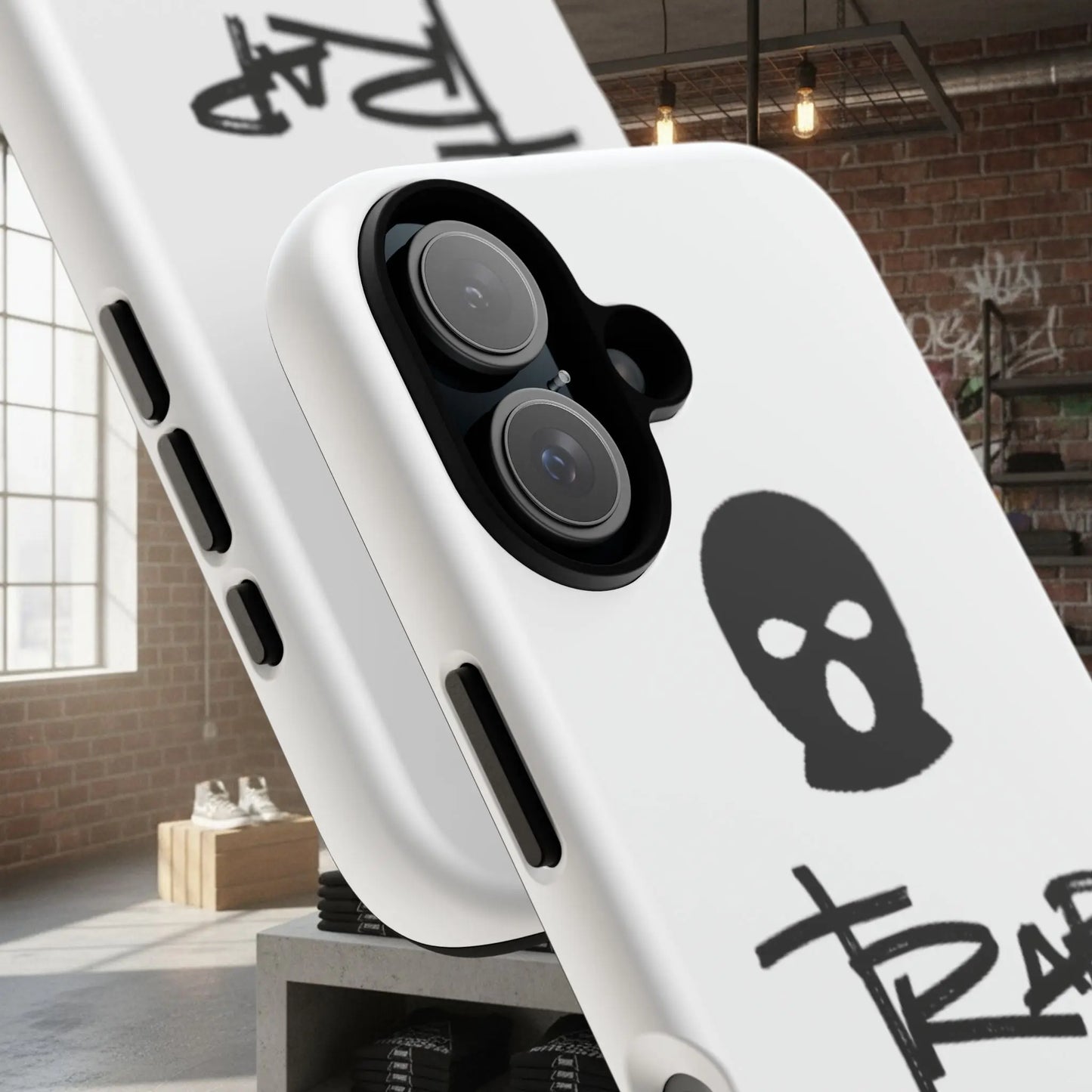 Phone Case - 'Trap Threads' Skully Logo Protective Cover Trap Threads clothing