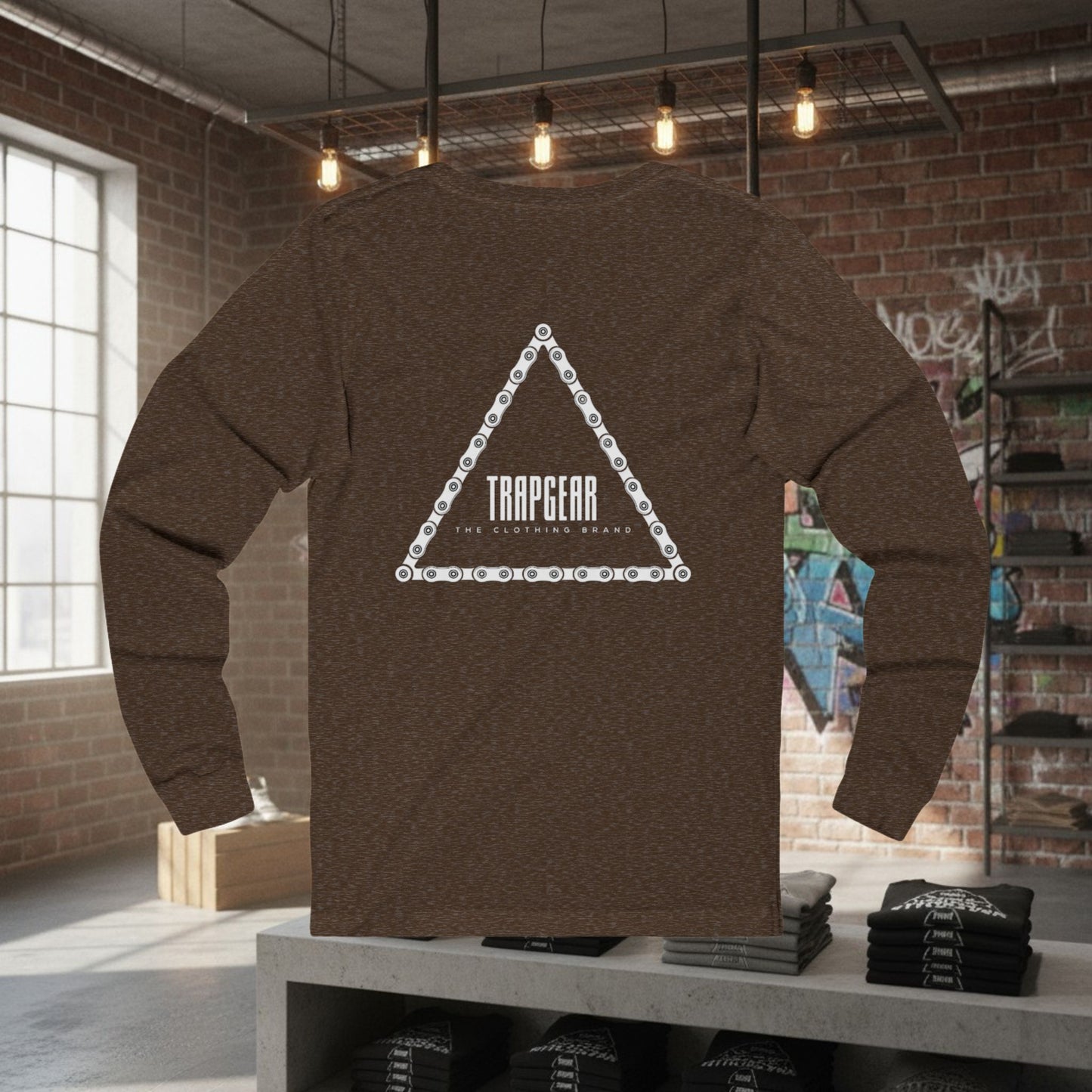 Crown TrapGear Logo Long Sleeve Tee