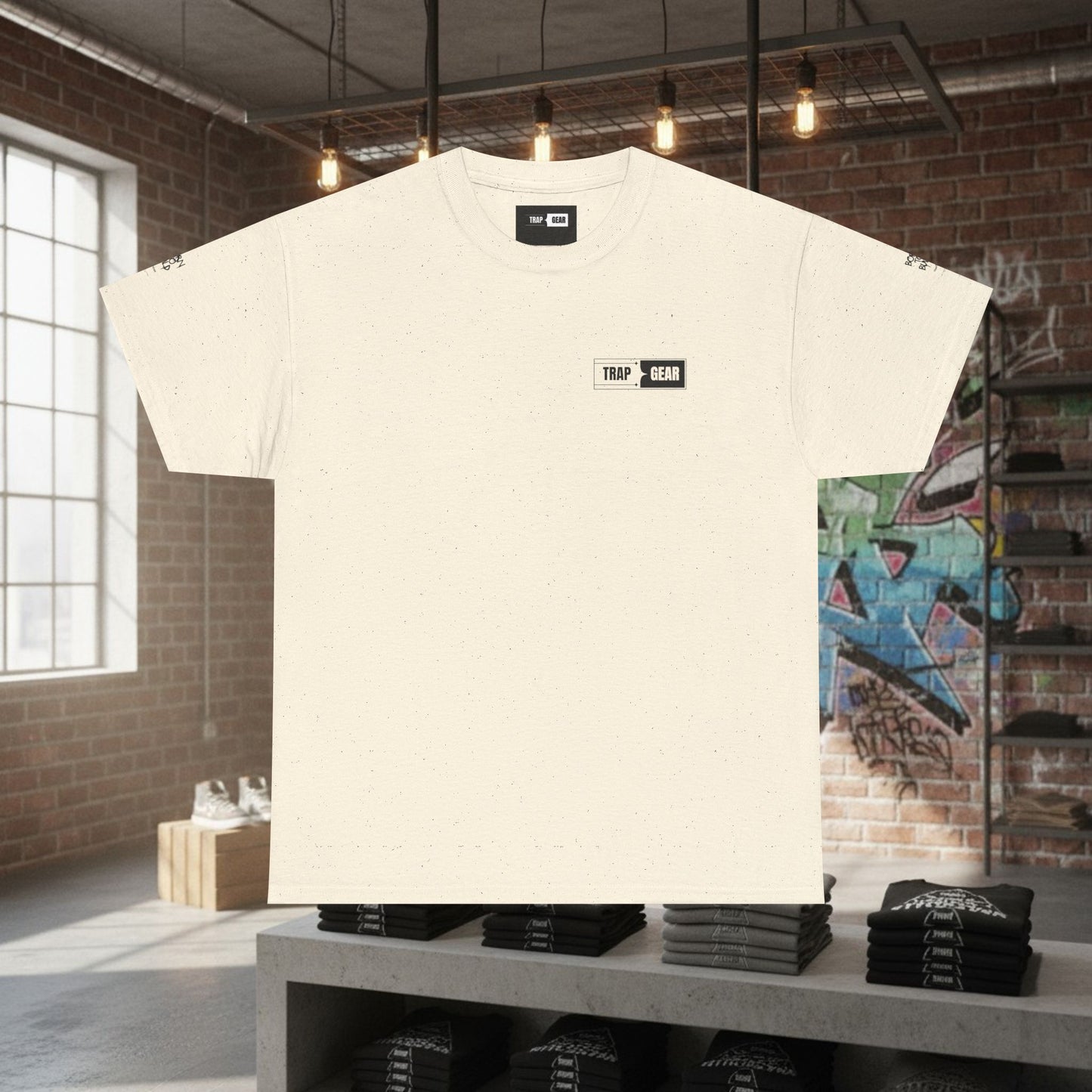 TrapGear "Bear Mentality - Born to Build" Graphic Tee by Printify