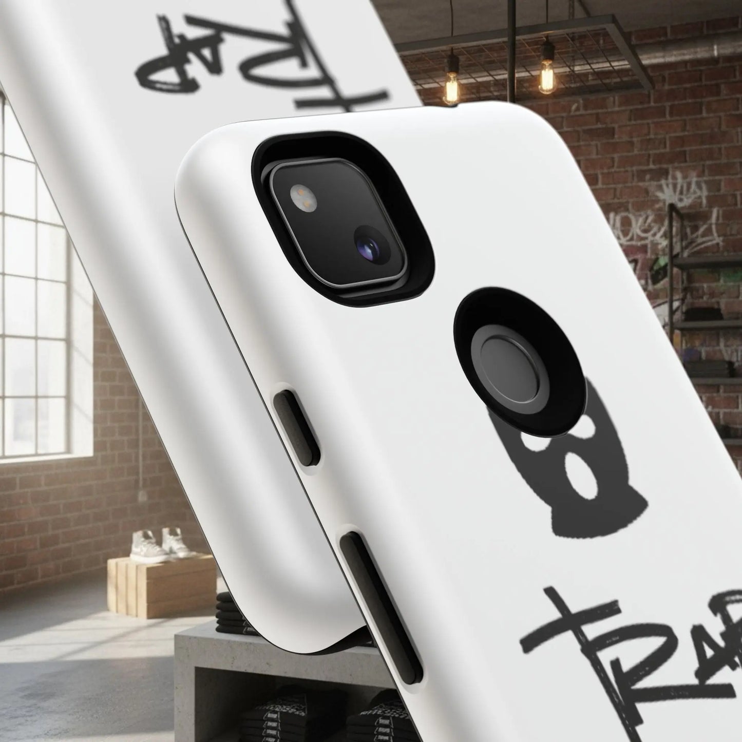 Phone Case - 'Trap Threads' Skully Logo Protective Cover Trap Threads clothing