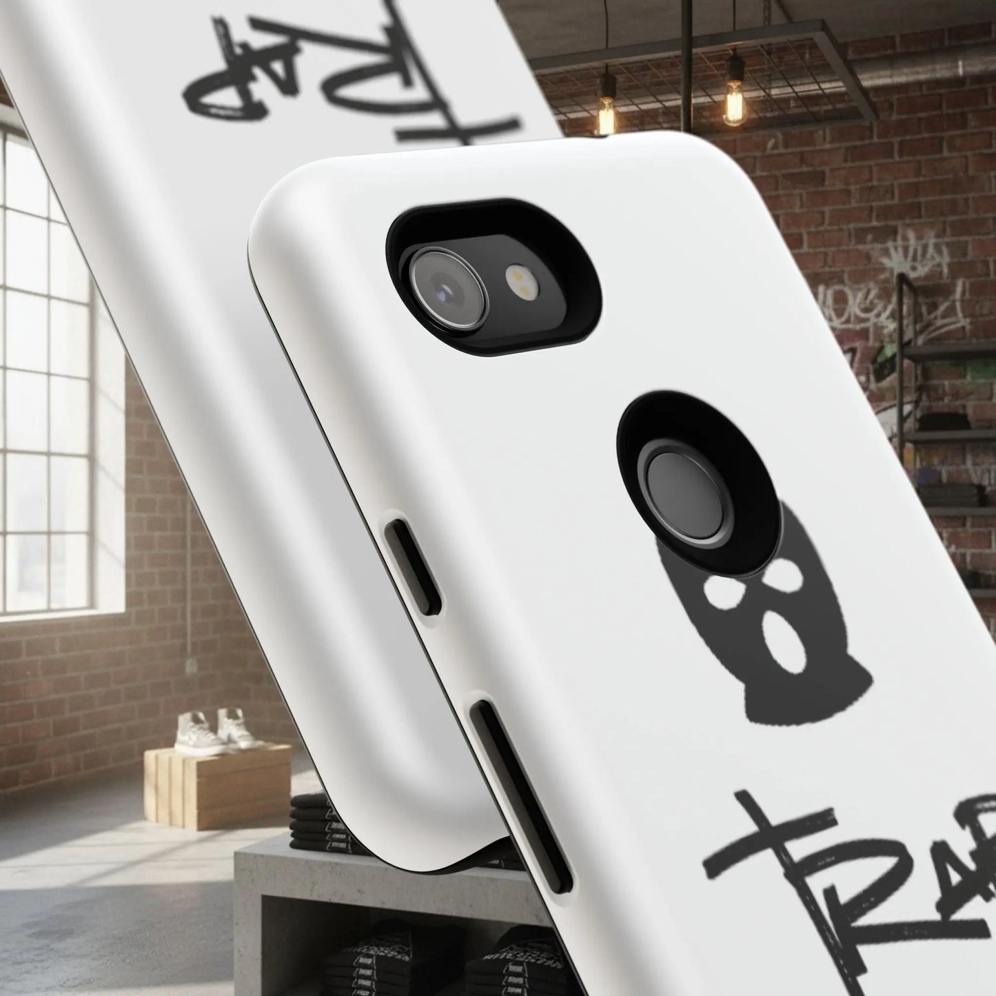 Phone Case - 'Trap Threads' Skully Logo Protective Cover Trap Threads clothing