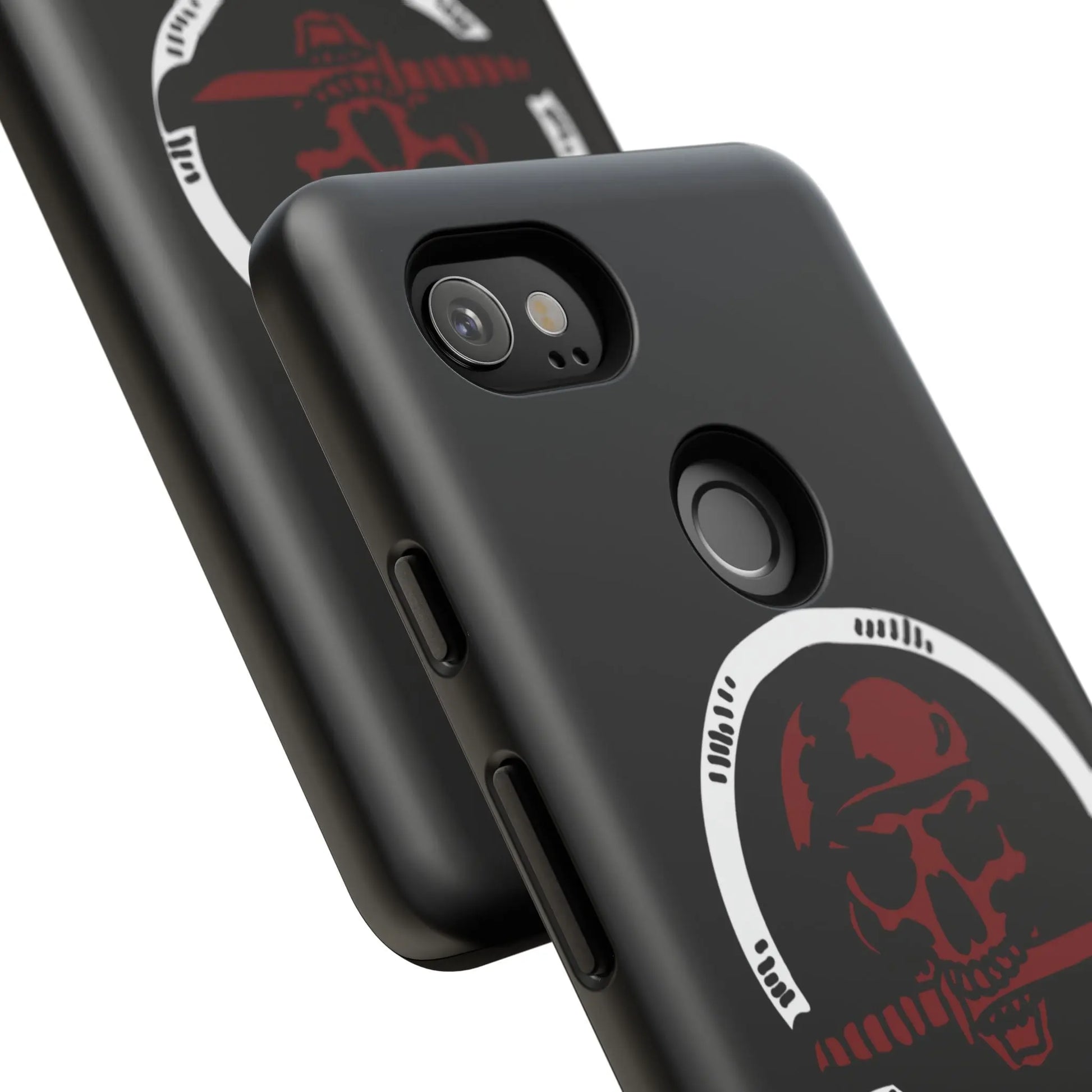 Phone Case - Skull and Sword Edgy Smartphone Cover for Men Printify