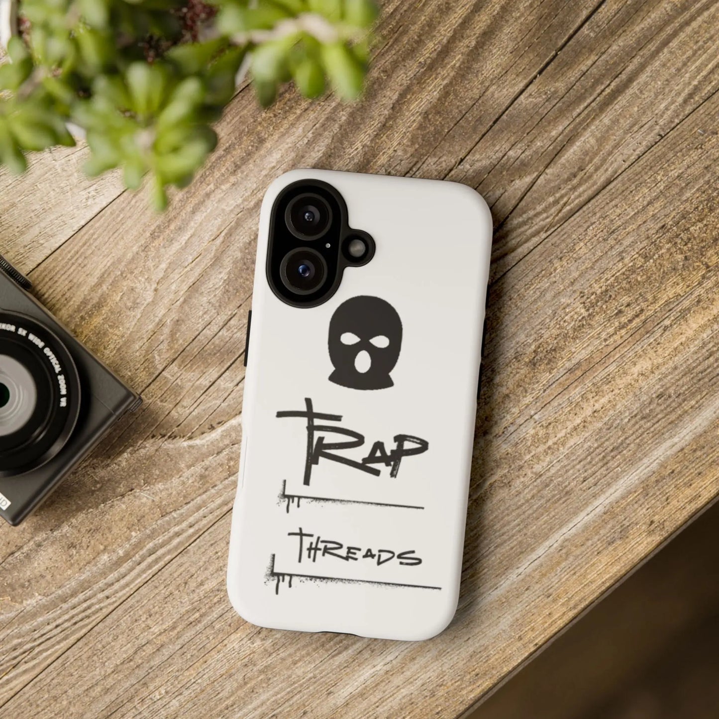 Phone Case - 'Trap Threads' Skully Logo Protective Cover Trap Threads clothing