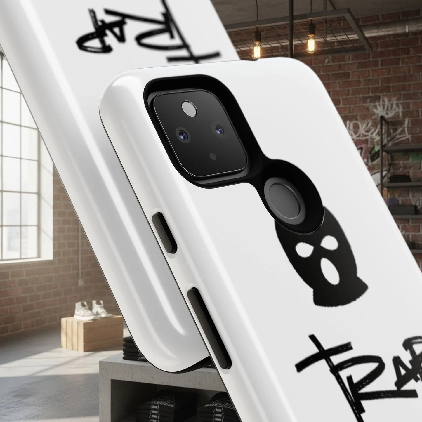 Phone Case - 'Trap Threads' Skully Logo Protective Cover Trap Threads clothing