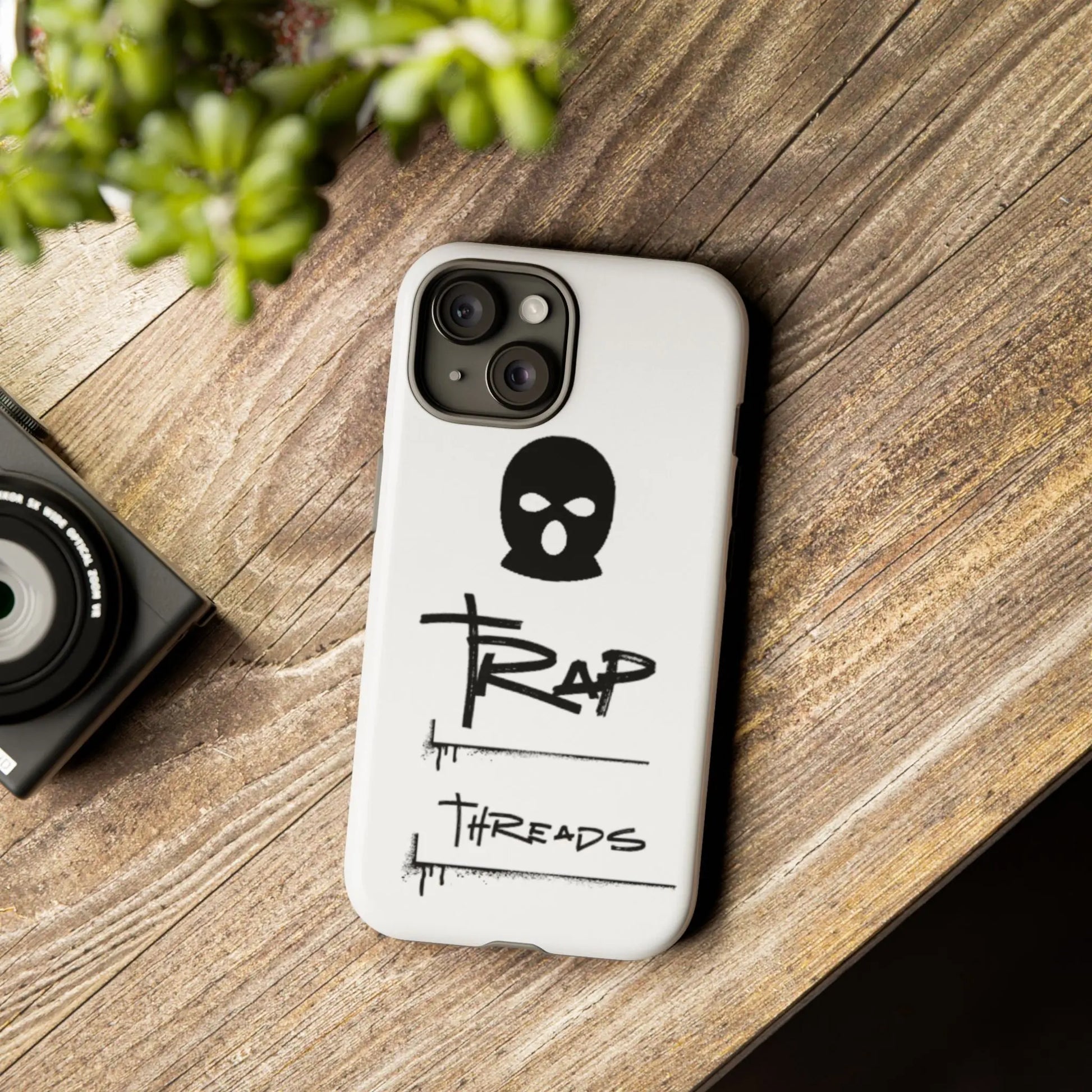 Phone Case - 'Trap Threads' Skully Logo Protective Cover Trap Threads clothing