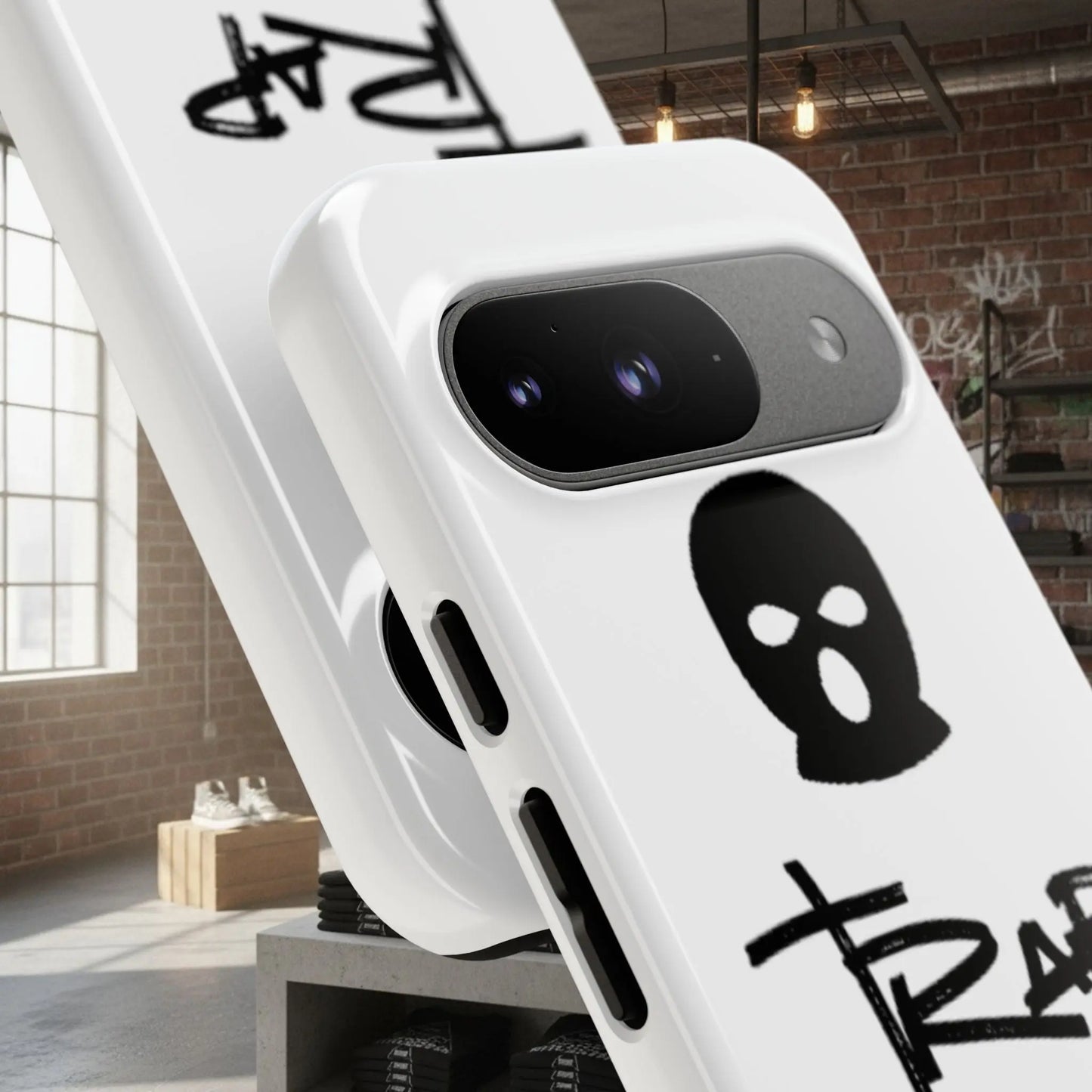 Phone Case - 'Trap Threads' Skully Logo Protective Cover Trap Threads clothing