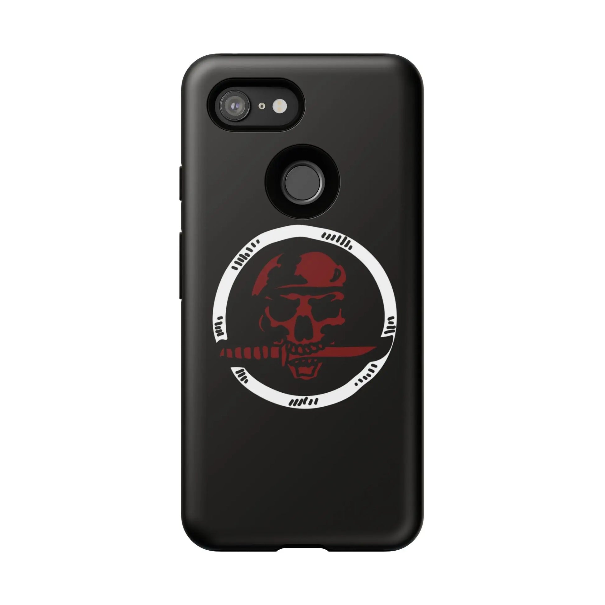 Phone Case - Skull and Sword Edgy Smartphone Cover for Men Printify