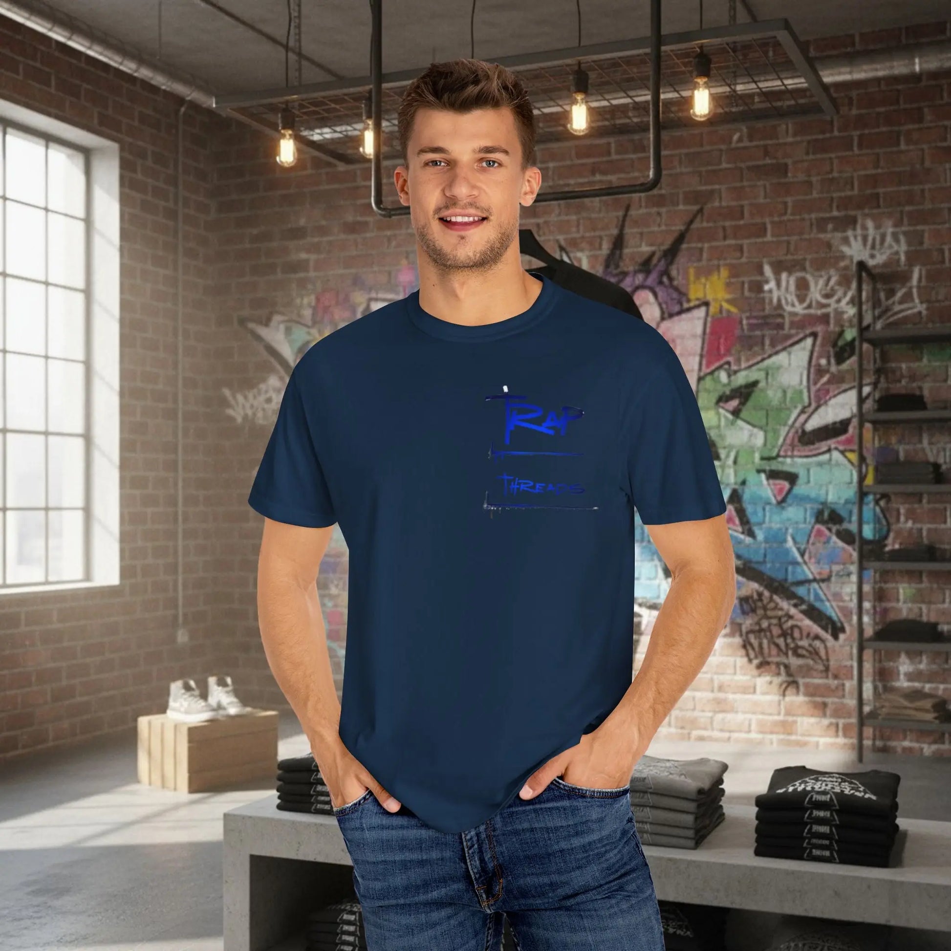 Trap Threads T-Shirt - Streetwear Hip-Hop Graphic Tee Printify