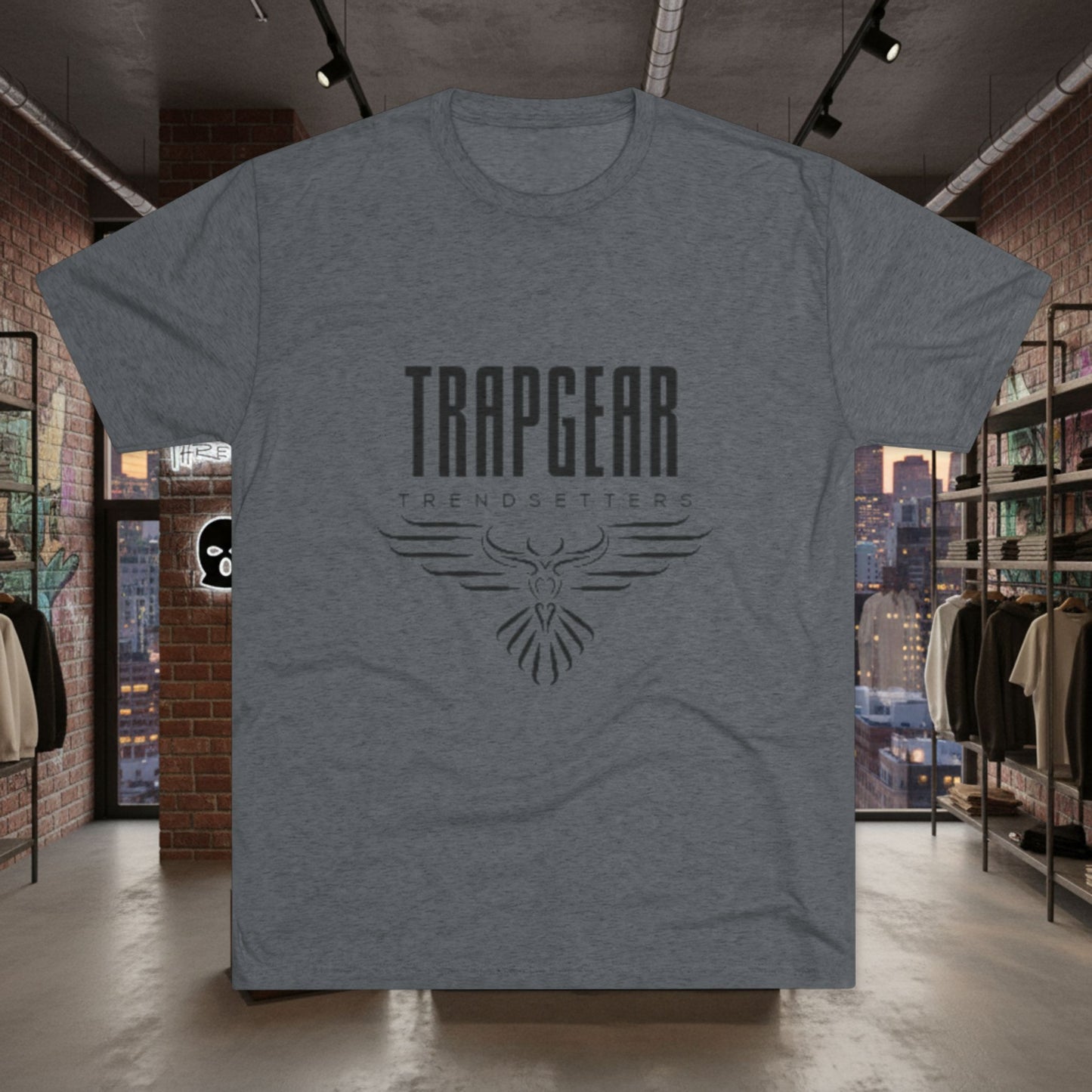 TrapGear Hustle Trees Graphic Tee — Trendsetter Streetwear Crew