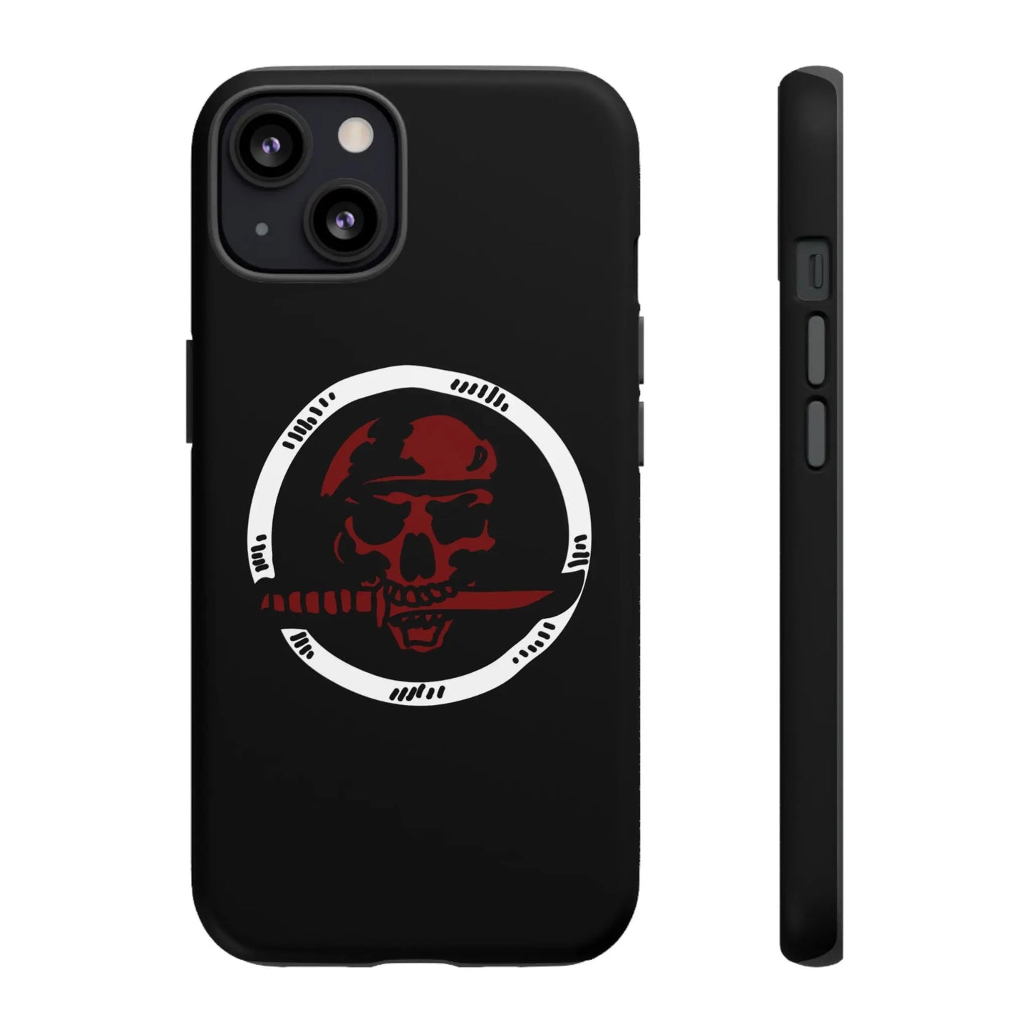 Phone Case - Skull and Sword Edgy Smartphone Cover for Men Printify