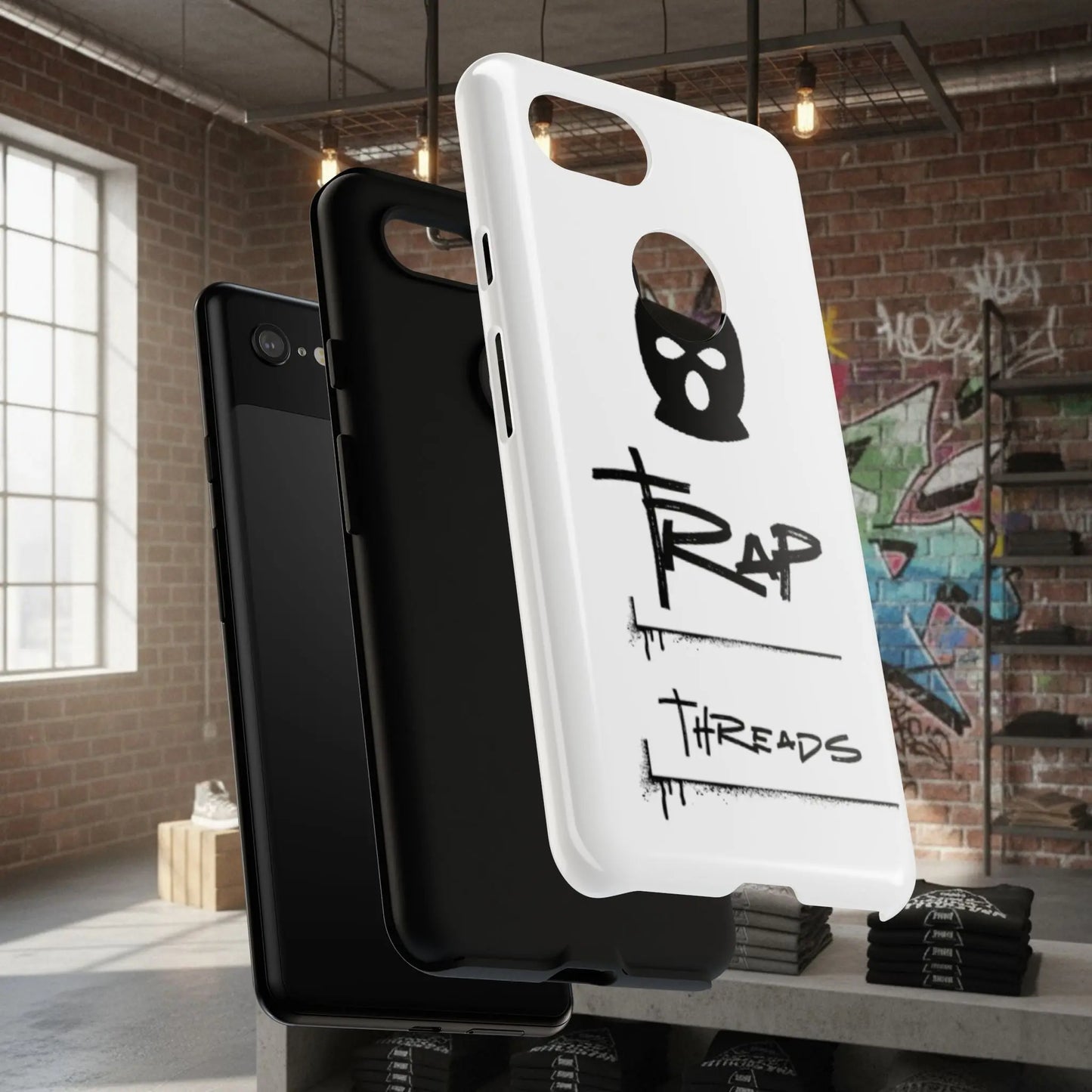 Phone Case - 'Trap Threads' Skully Logo Protective Cover Trap Threads clothing