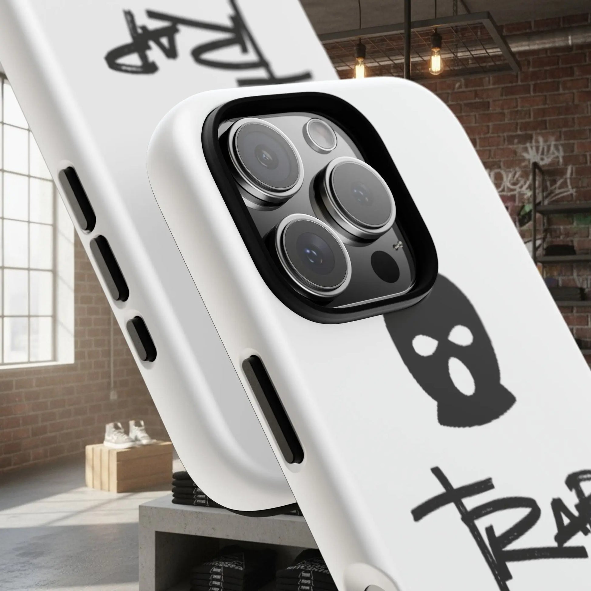 Phone Case - 'Trap Threads' Skully Logo Protective Cover Trap Threads clothing