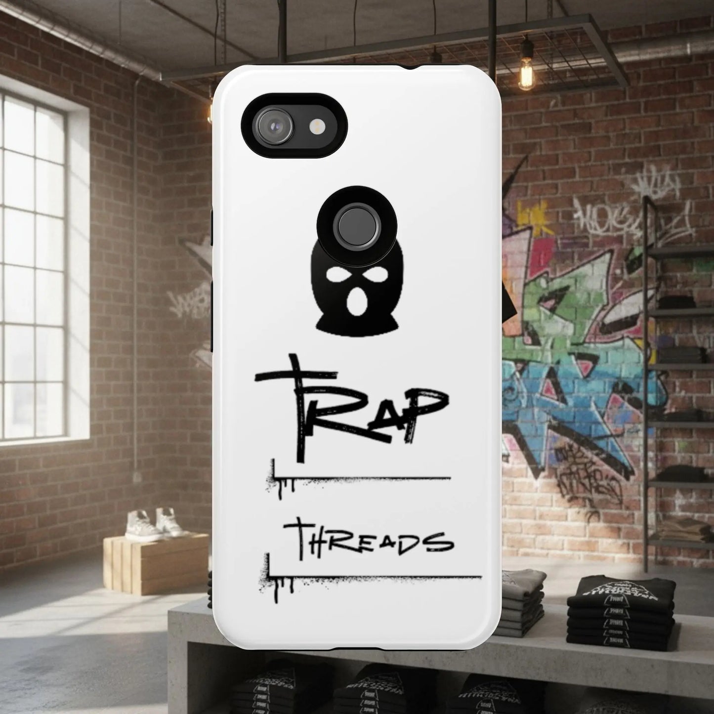 Phone Case - 'Trap Threads' Skully Logo Protective Cover Trap Threads clothing