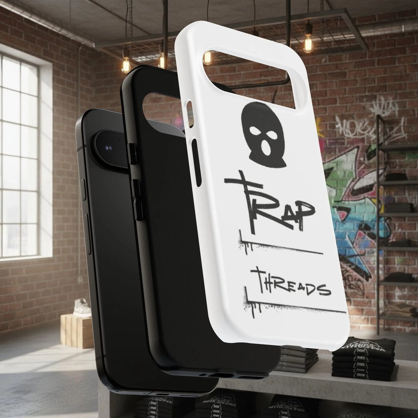 Phone Case - 'Trap Threads' Skully Logo Protective Cover Trap Threads clothing