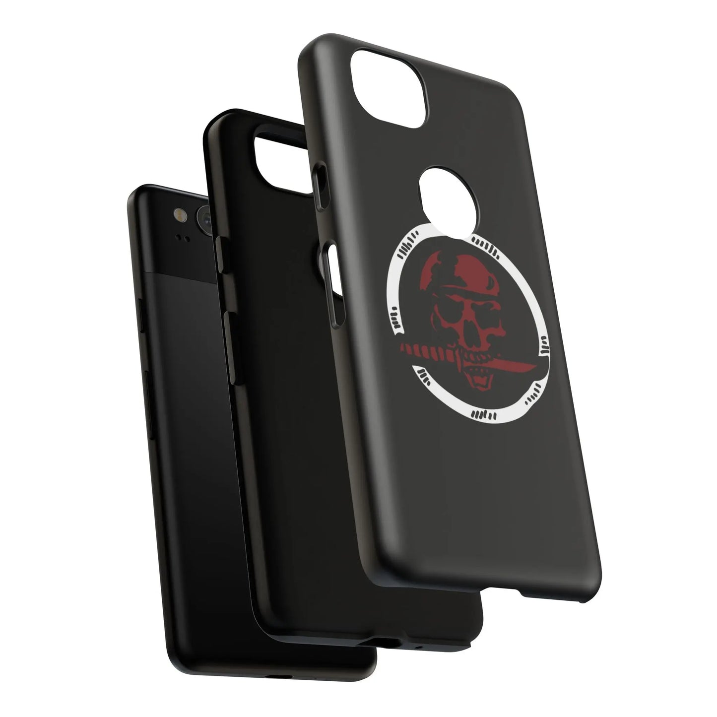 Phone Case - Skull and Sword Edgy Smartphone Cover for Men Printify