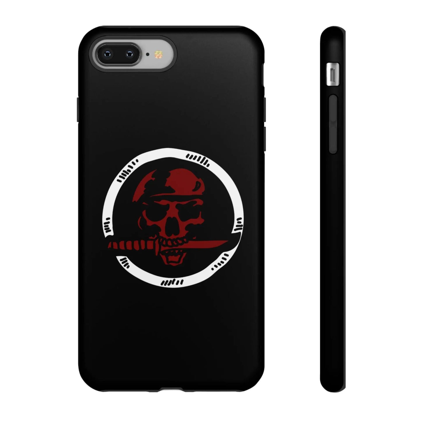 Phone Case - Skull and Sword Edgy Smartphone Cover for Men Printify