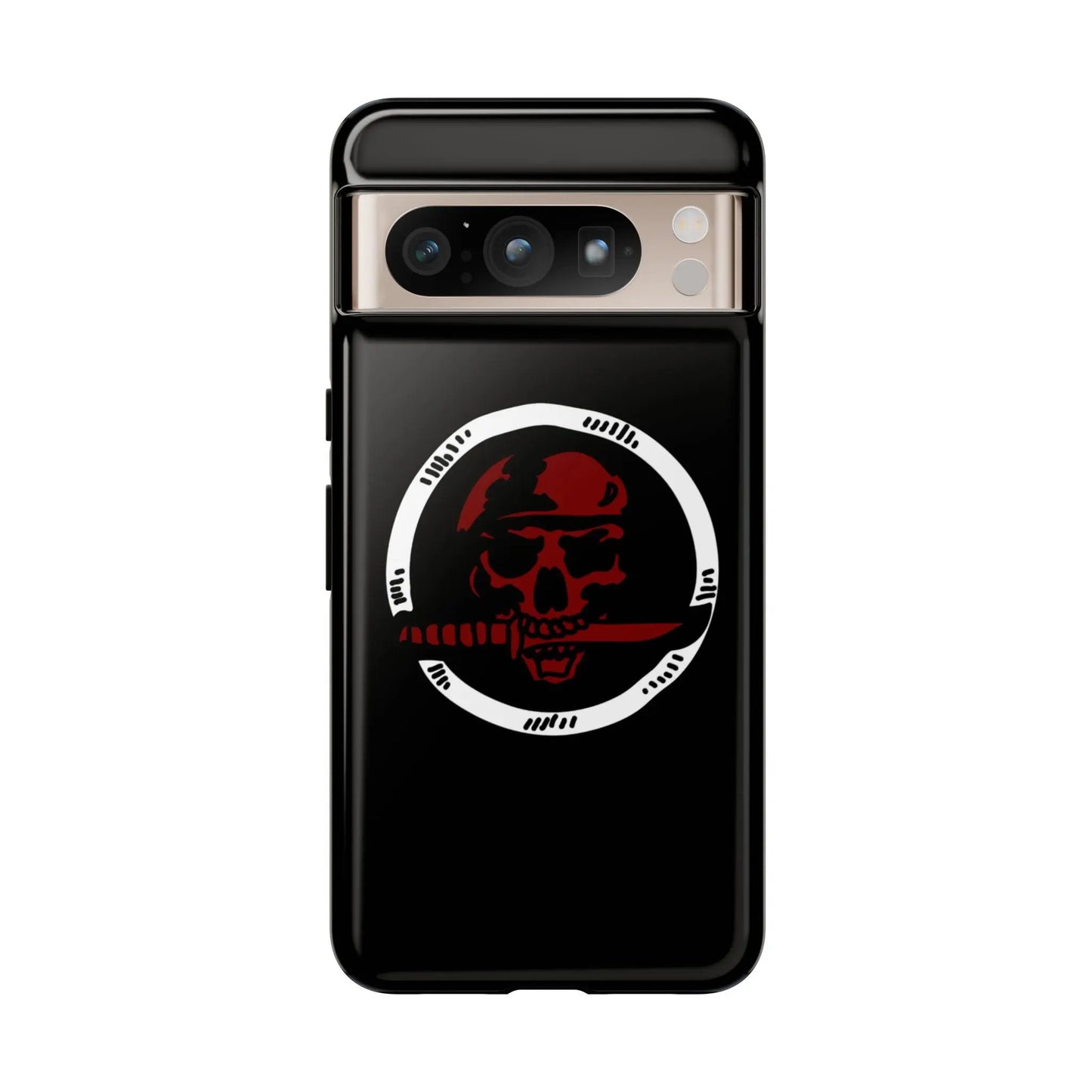 Phone Case - Skull and Sword Edgy Smartphone Cover for Men Printify