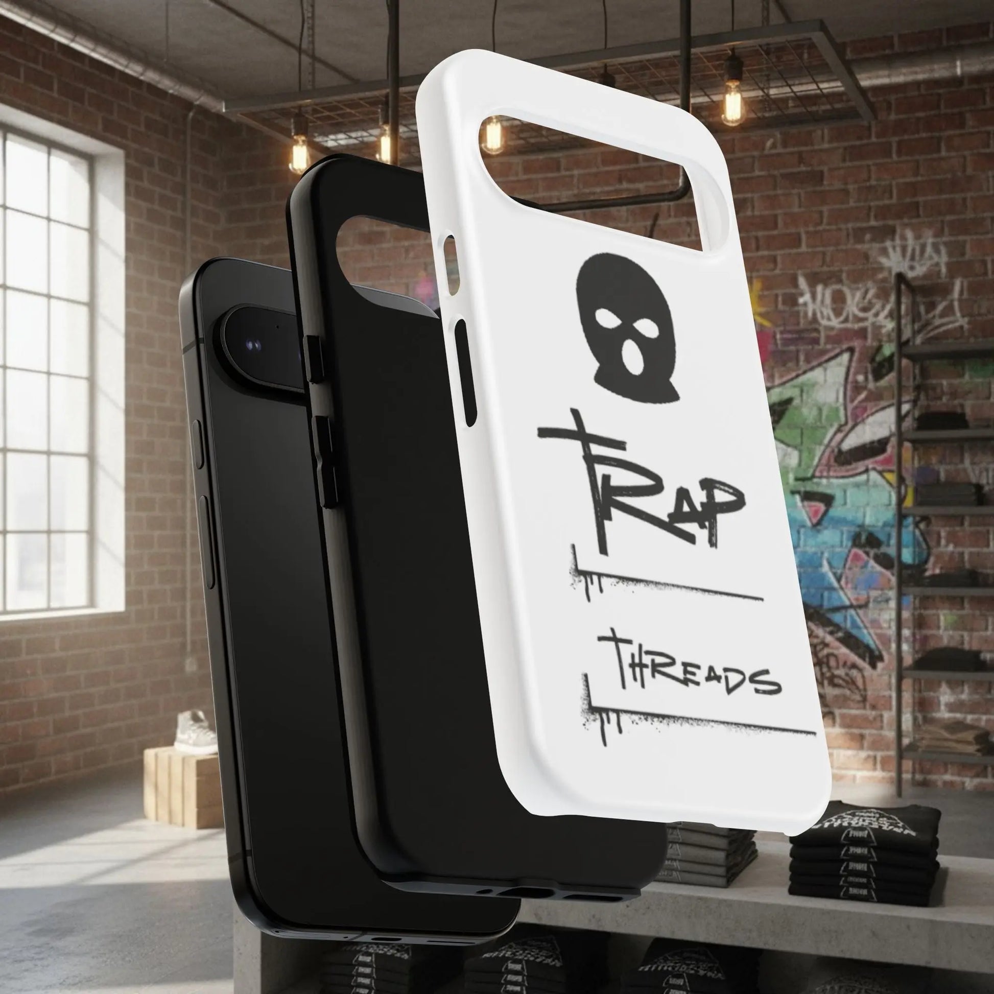 Phone Case - 'Trap Threads' Skully Logo Protective Cover Trap Threads clothing