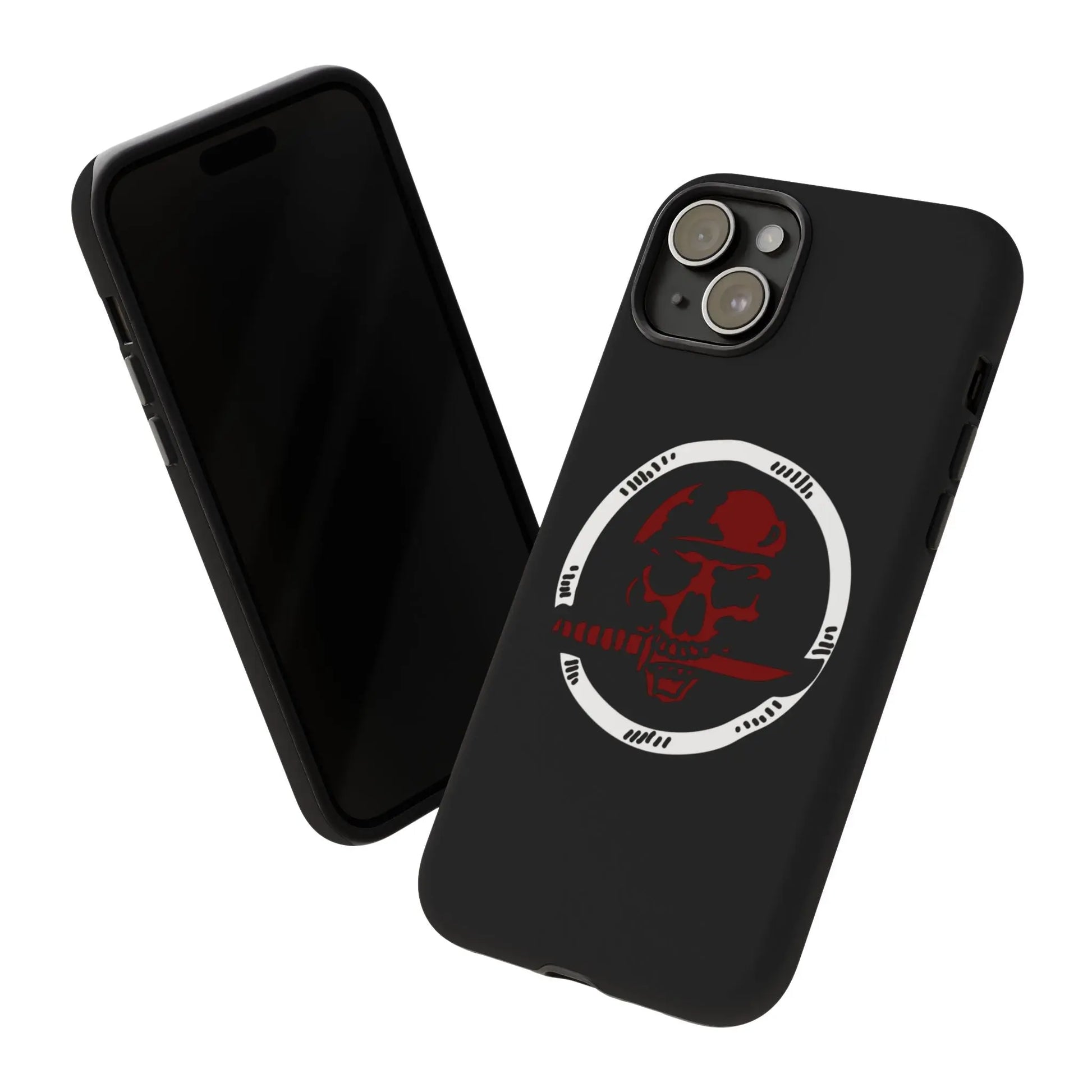 Phone Case - Skull and Sword Edgy Smartphone Cover for Men Printify