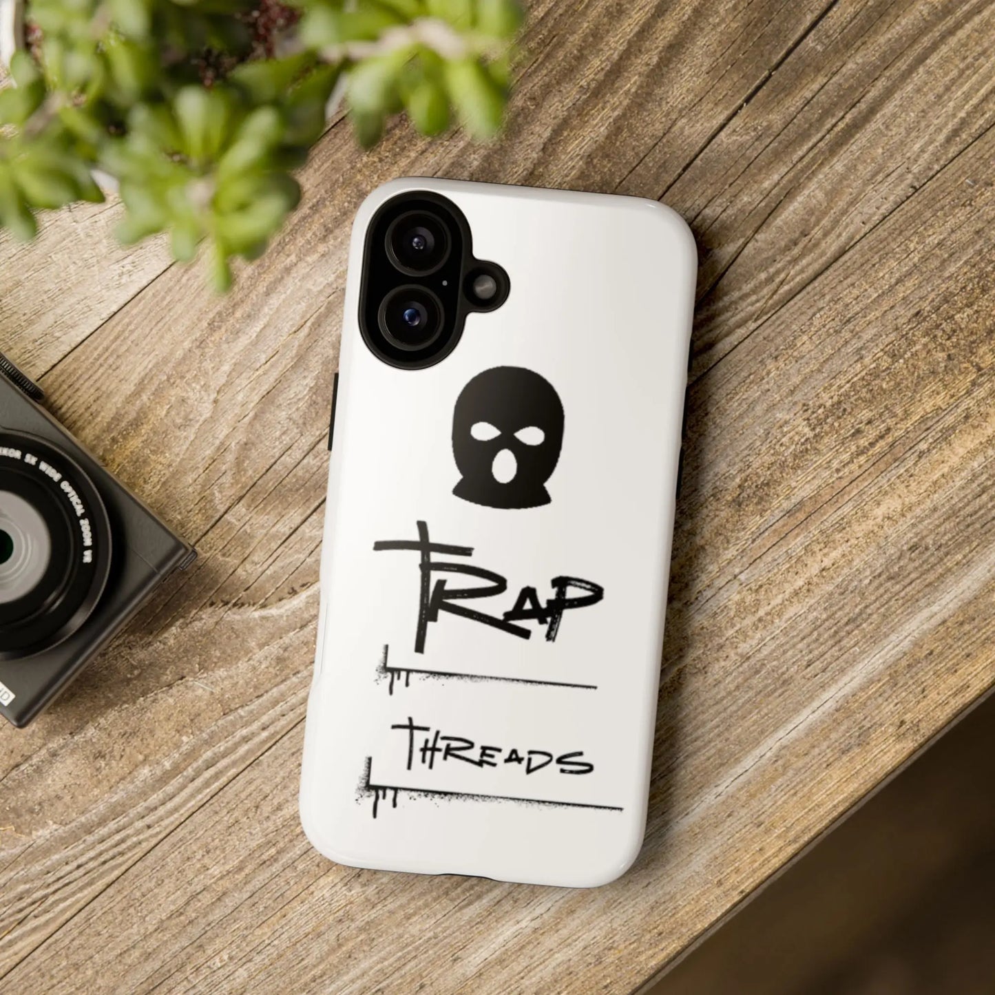 Phone Case - 'Trap Threads' Skully Logo Protective Cover Trap Threads clothing