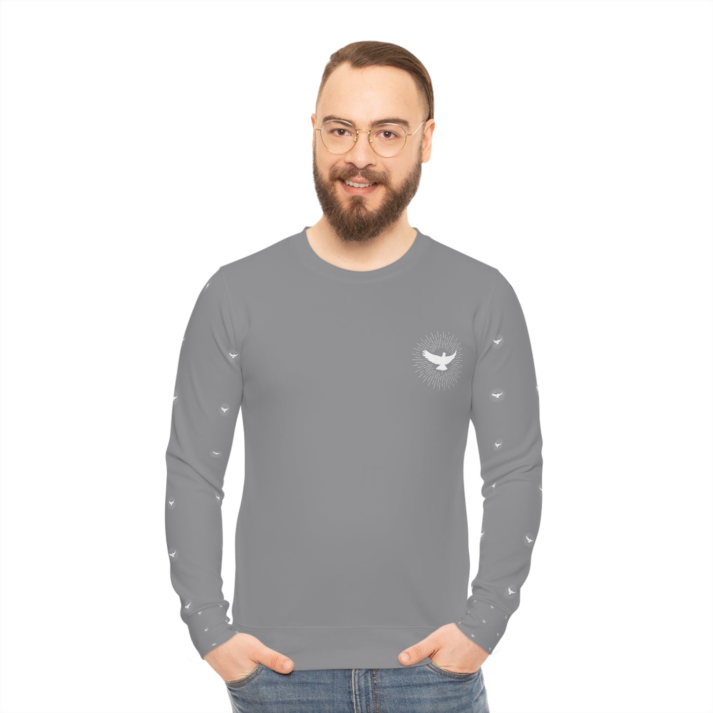 Dove Lightweight Sweatshirt Long Sleeve Shirt - Fly High in Style