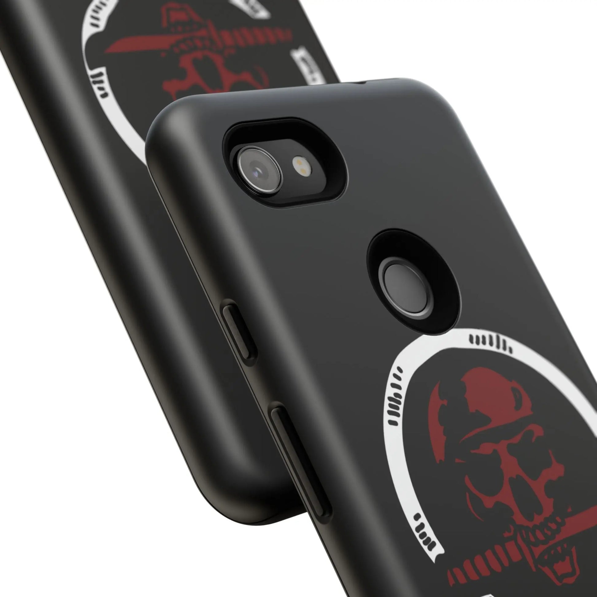 Phone Case - Skull and Sword Edgy Smartphone Cover for Men Printify